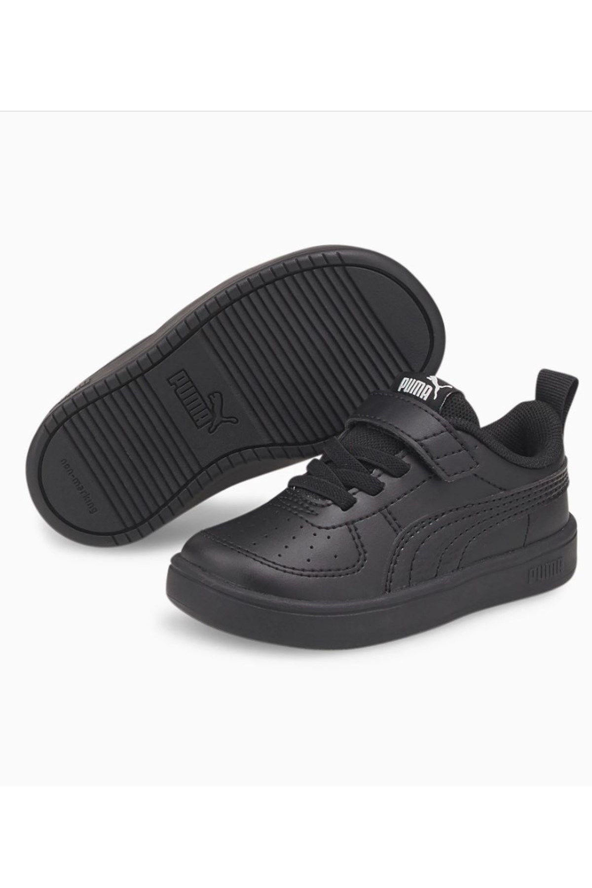 Puma Rickie AC Çocuk Ayakkabısı 38431402 Siyah