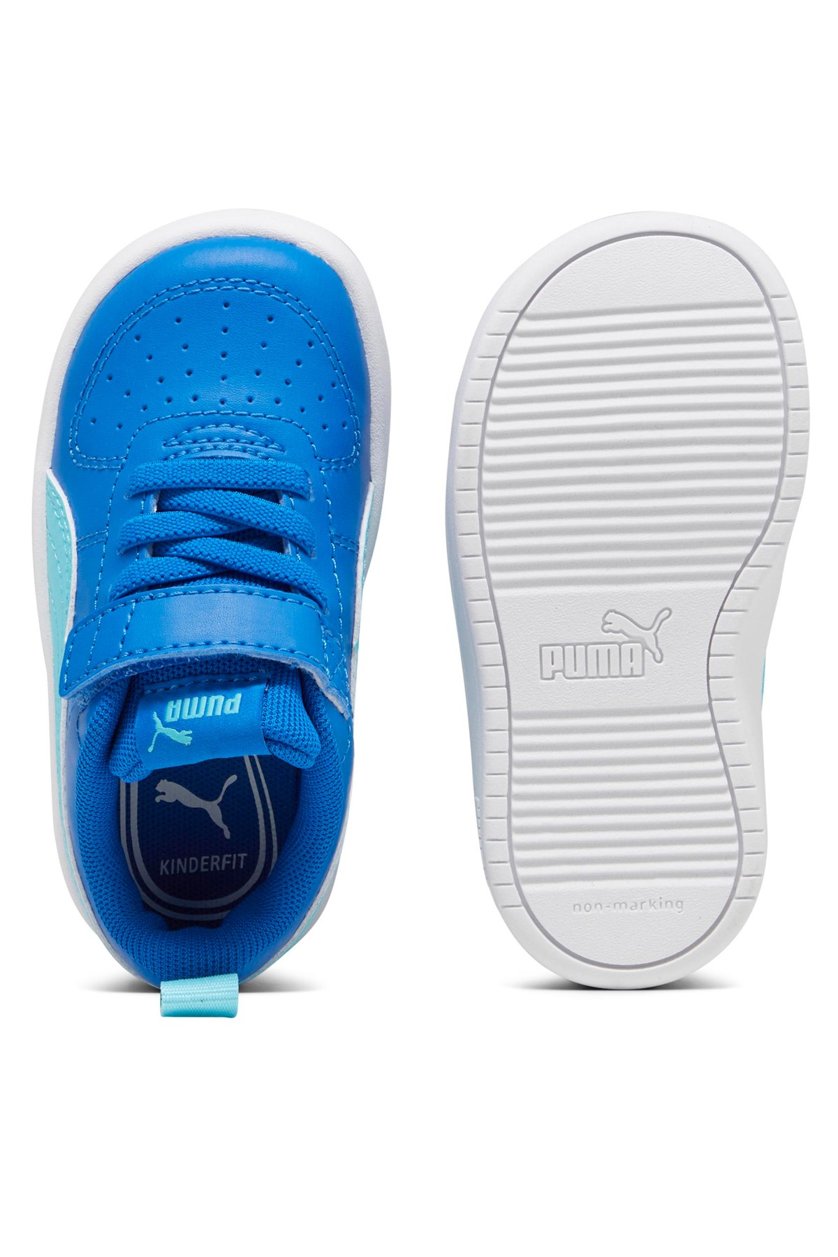 Puma Rickie AC+ Bebek Spor Ayakkabı 38431420 Mavi