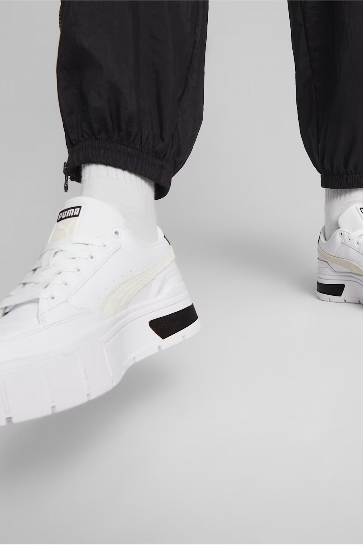 Puma Mayze Stack Kadın Spor Ayakkabı 38436301 Beyaz