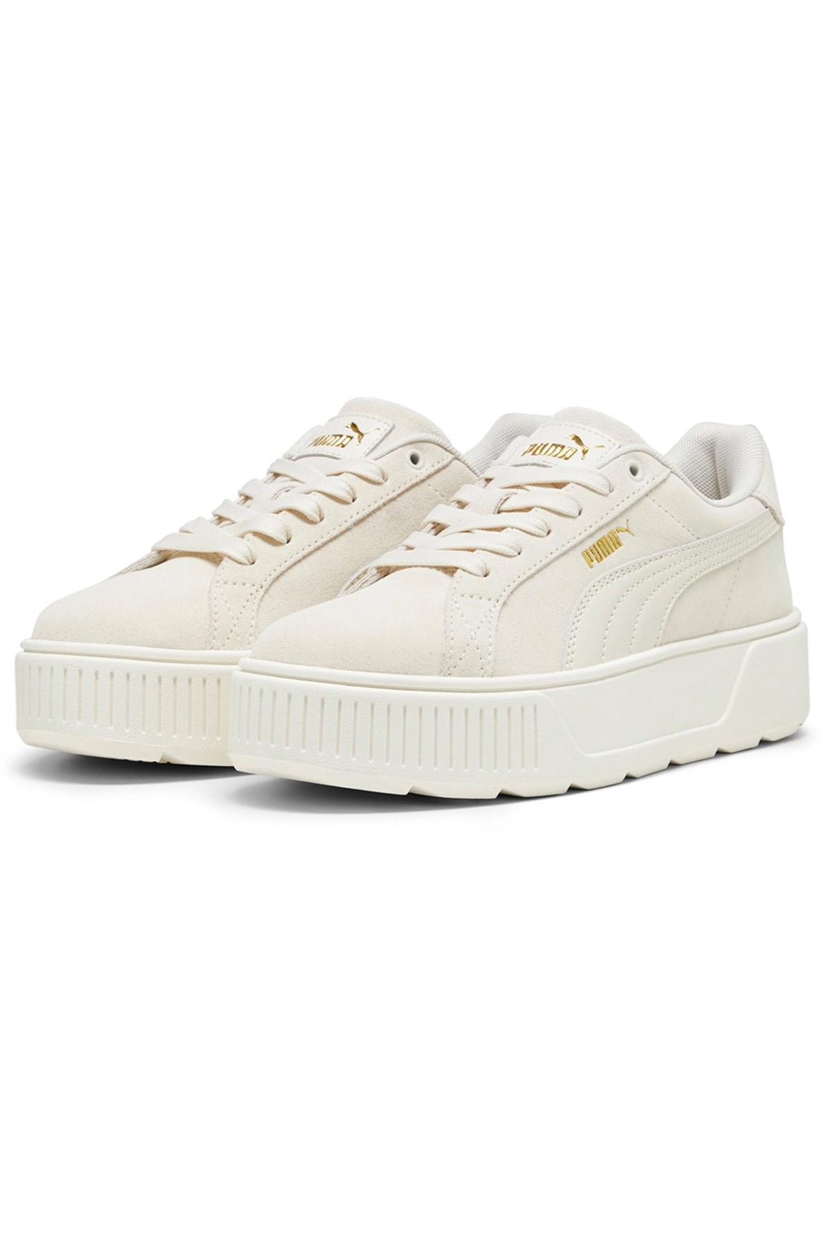 Puma Karmen Alpine Kadın Spor Ayakkabı 38461413 Ekru