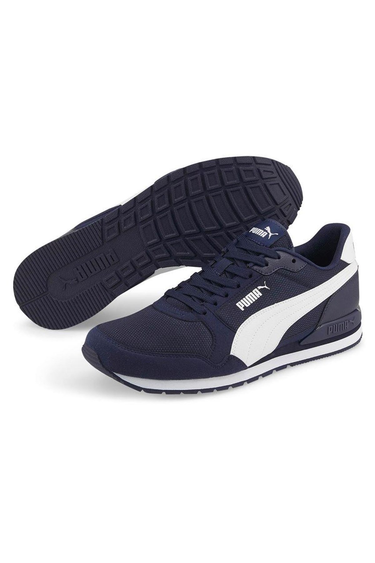 Puma St Runner v3 Mesh Erkek Ayakkabı 38464002 Lacivert
