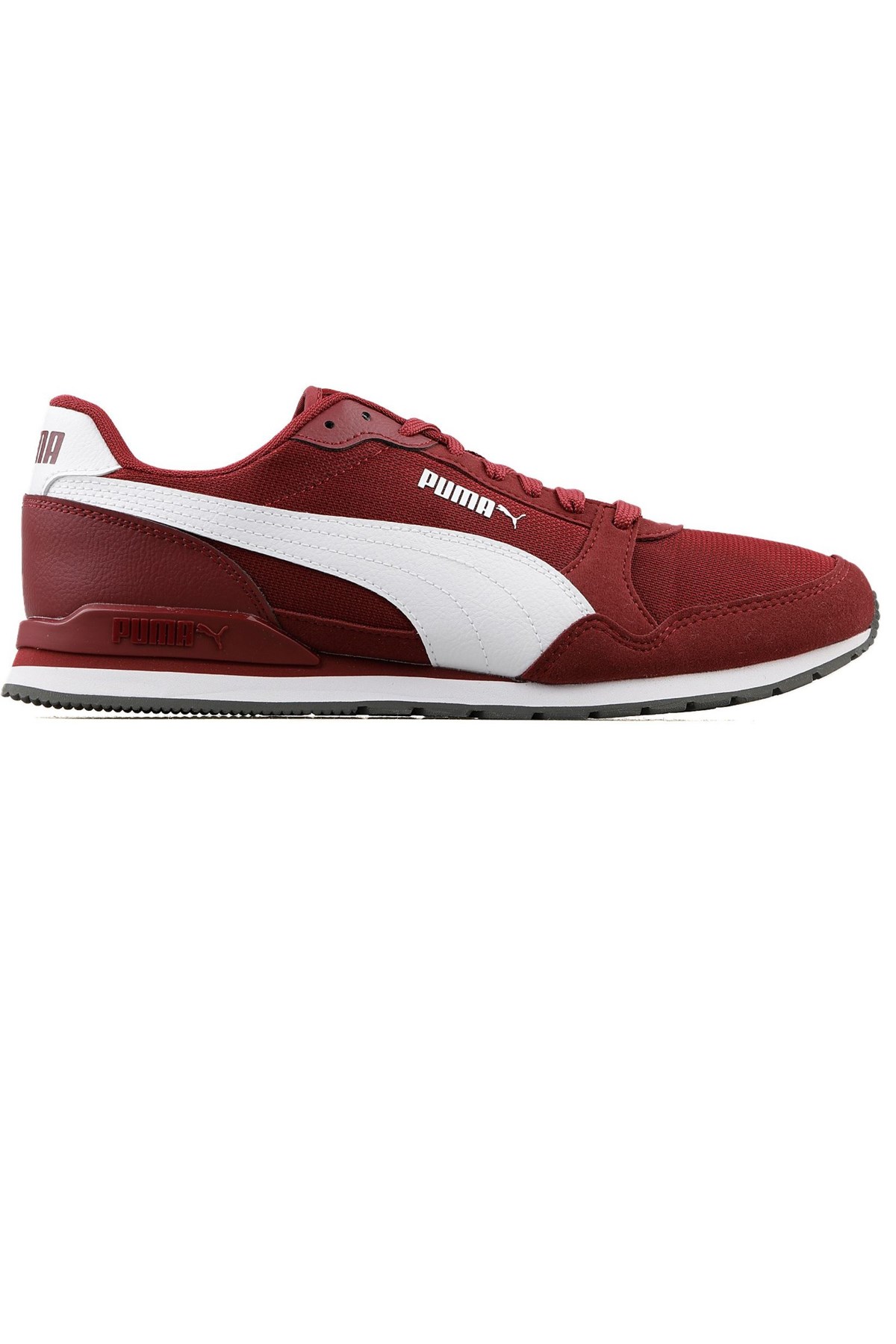 Puma St Runner v3 Mesh Erkek Ayakkabı 38464004 Bordo