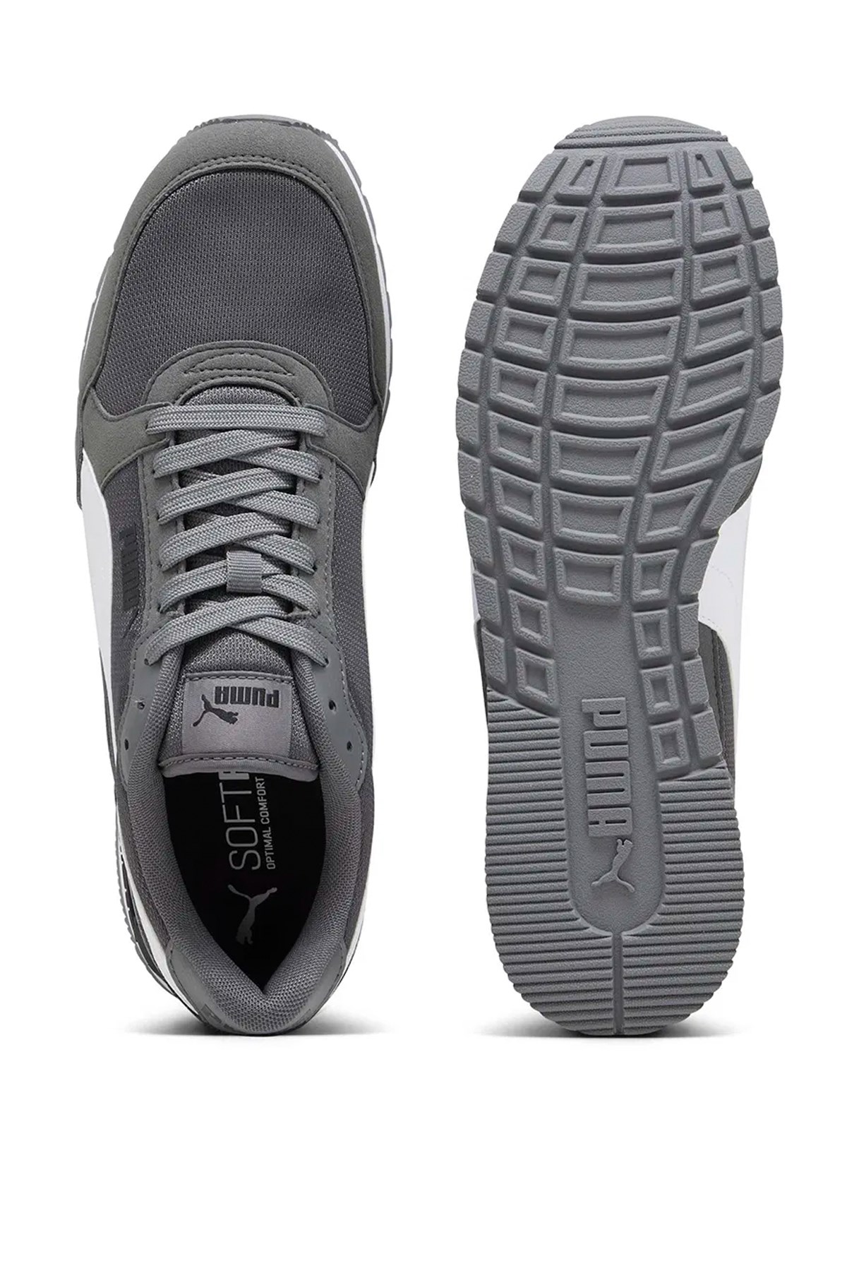 Puma St Runner V3 Mesh Erkek Spor Ayakkabı 38464014 Gri
