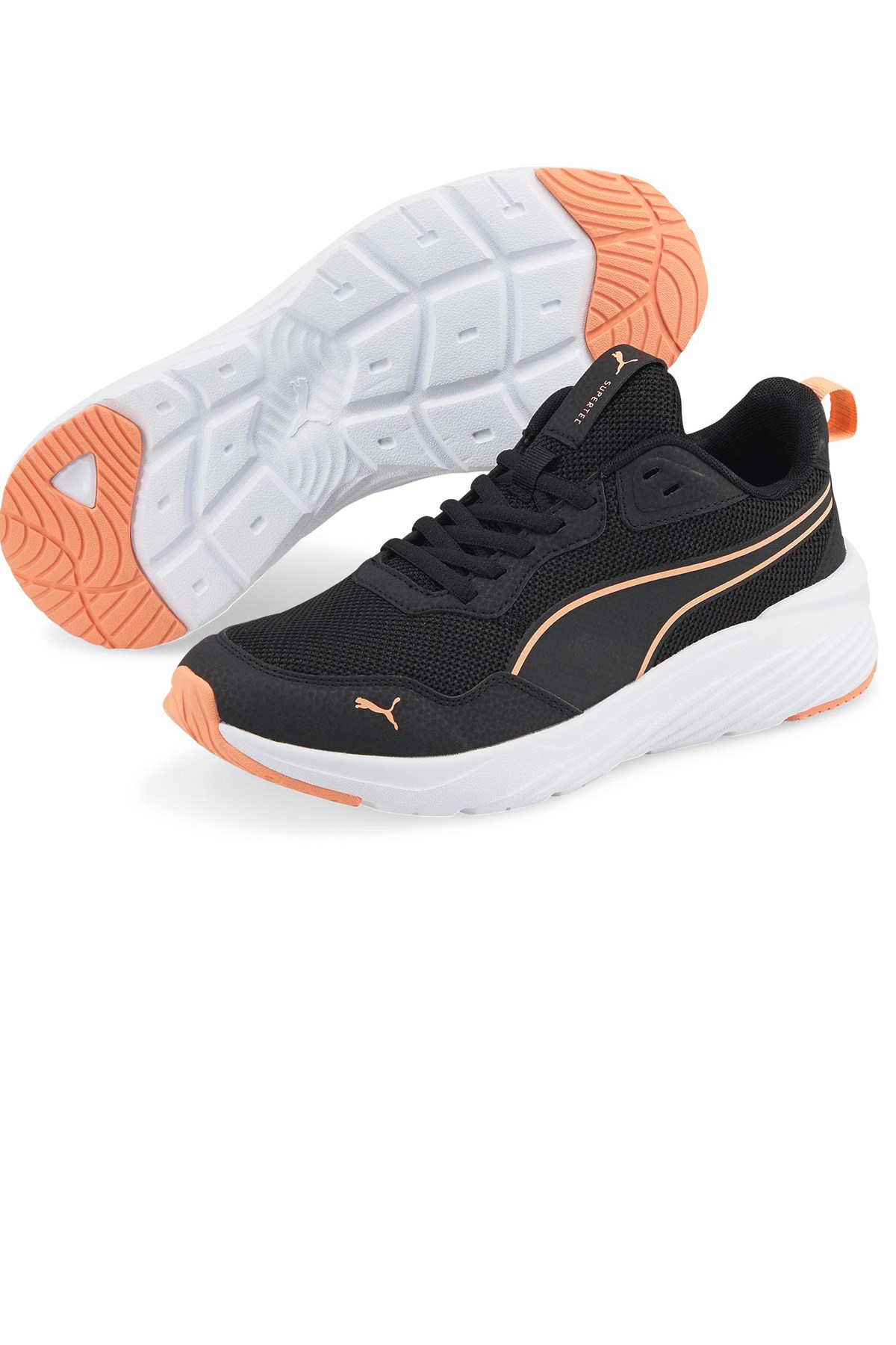 Puma Supertec Zero Kadın Spor Ayakkabı 38464206 Siyah