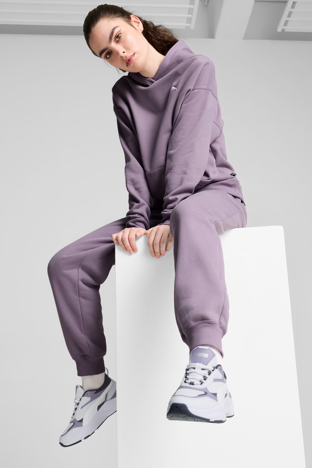 Puma Cassia Kadın Spor Ayakkabı 38464723 Bej