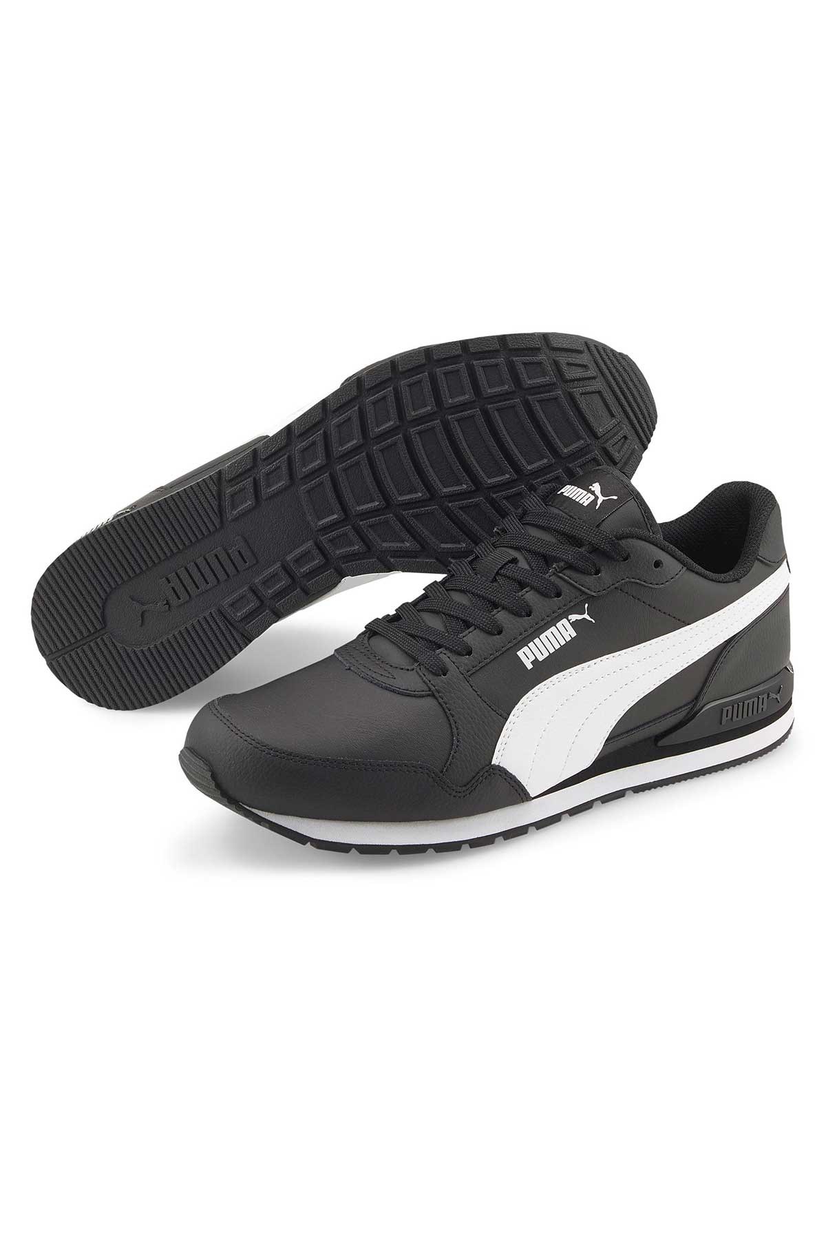 Puma ST Runner V3 L Erkek Spor Ayakkabı 38485506 Siyah