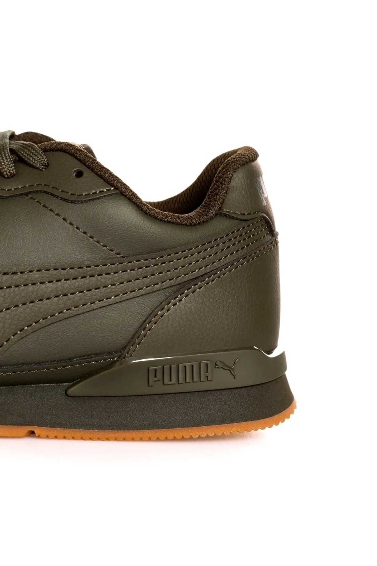 Puma ST Runner V3 L Erkek Spor Ayakkabı 38485516 Haki