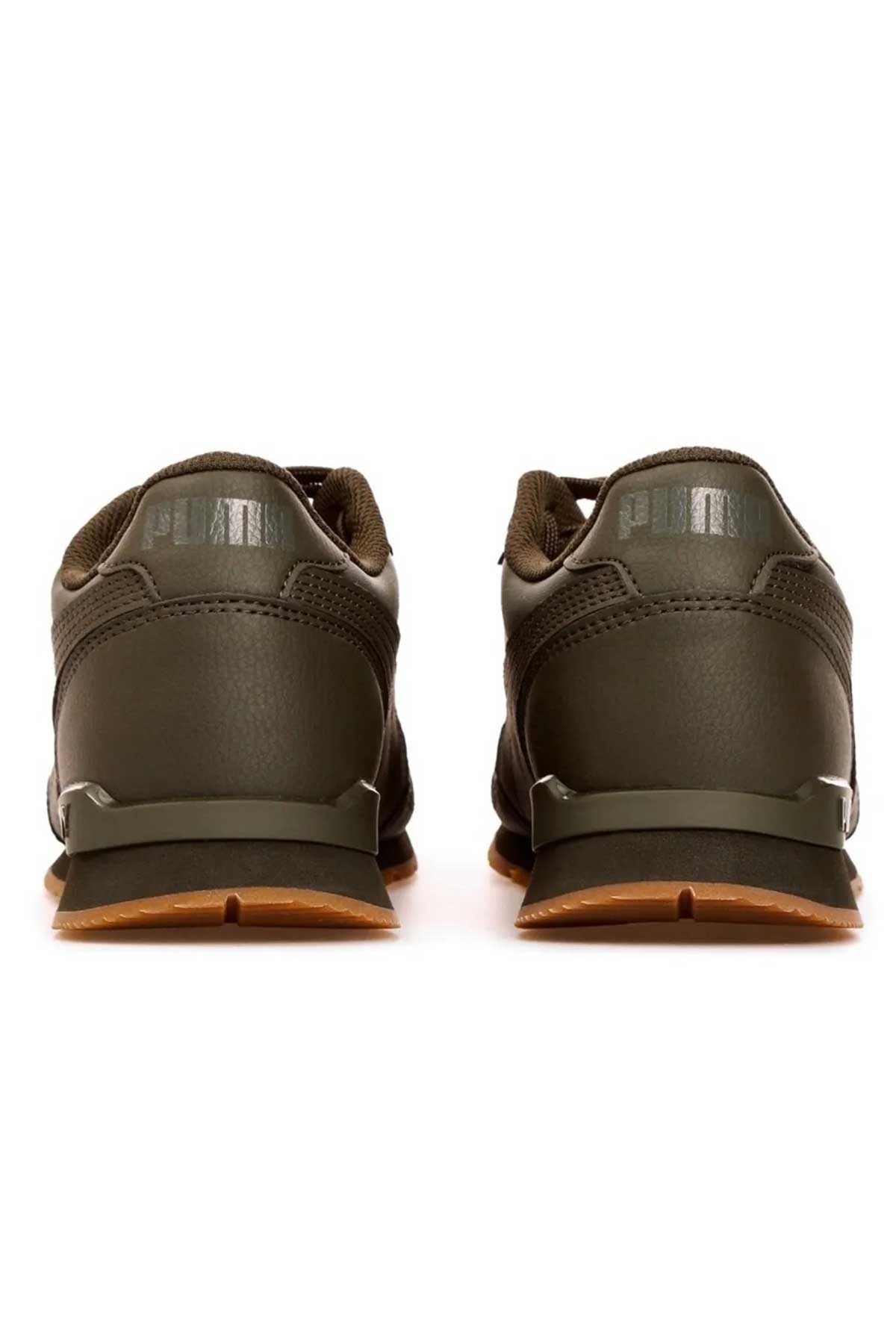 Puma ST Runner V3 L Erkek Spor Ayakkabı 38485516 Haki