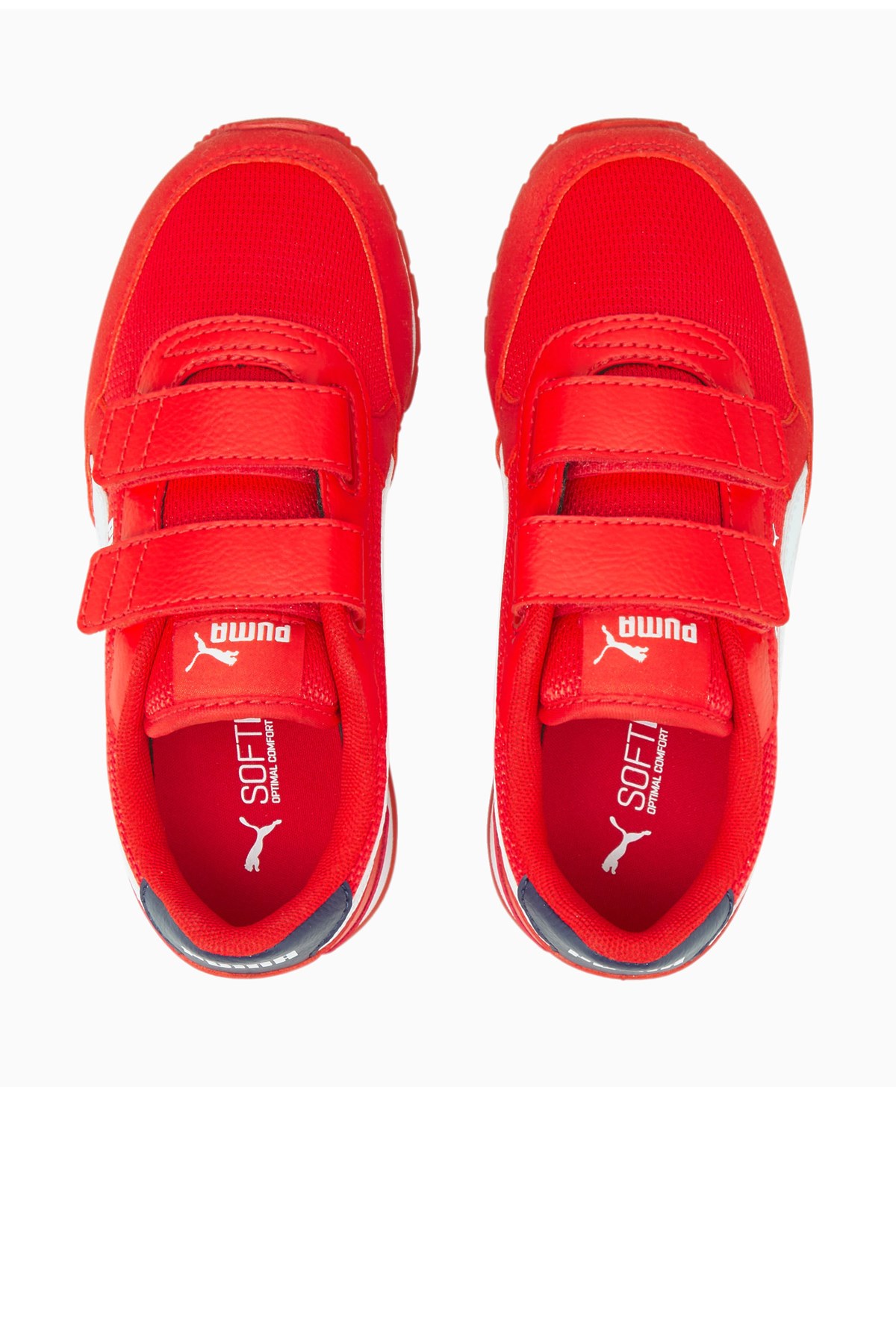 Puma ST Runner v3 Mesh Çocuk Ayakkabısı 38551104 Kırmızı