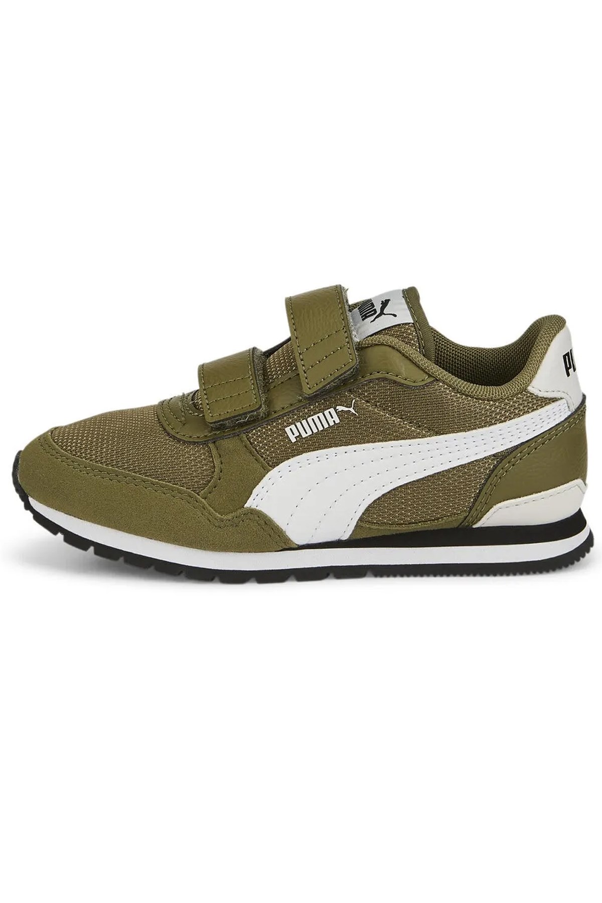 Puma St Runner V3 Mesh Çocuk Spor Ayakkabı 38551106 Haki