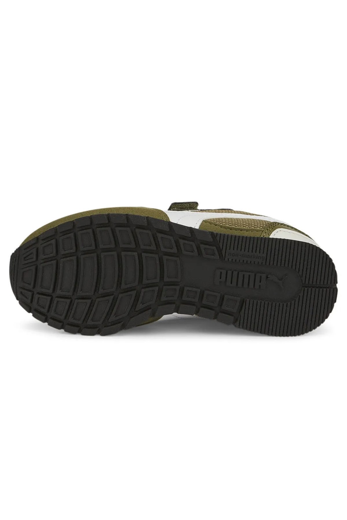 Puma St Runner V3 Mesh Çocuk Spor Ayakkabı 38551106 Haki
