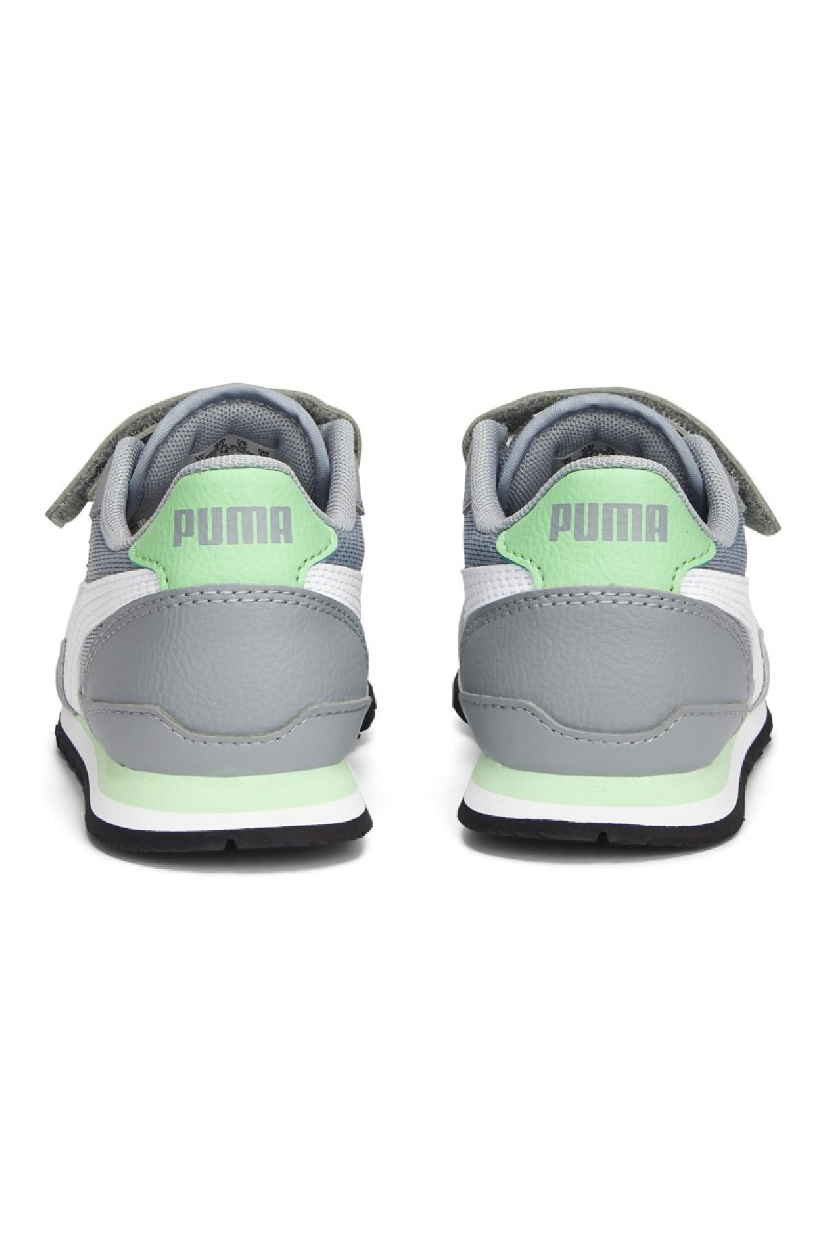 Puma ST Runner V3 Mesh V Çocuk Spor Ayakkabı 38551114 Gri