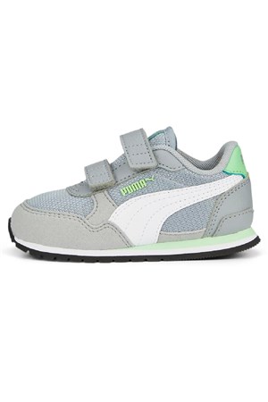 Puma ST Runner V3 Mesh V Çocuk Spor Ayakkabı 38551114 Gri