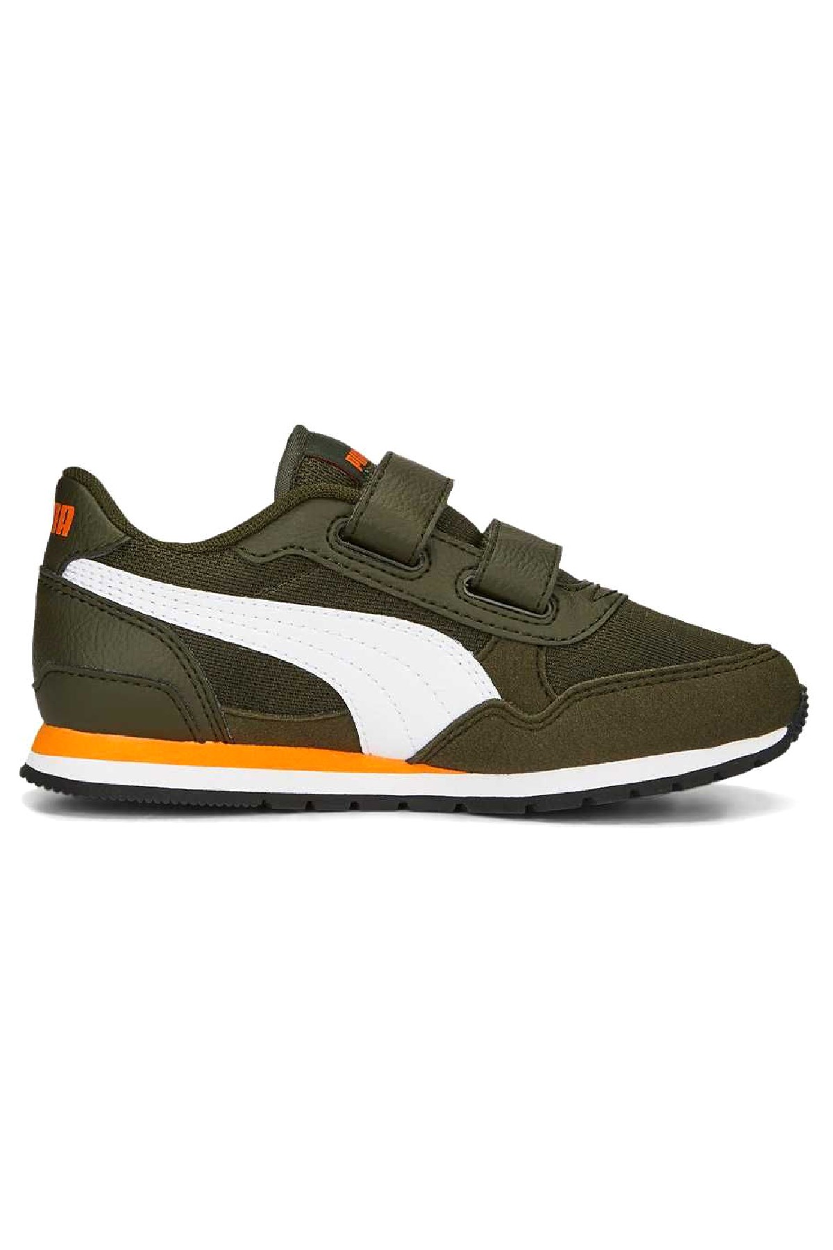 Puma ST Runner V3 Mesh V Çocuk Spor Ayakkabı 38551115 Haki