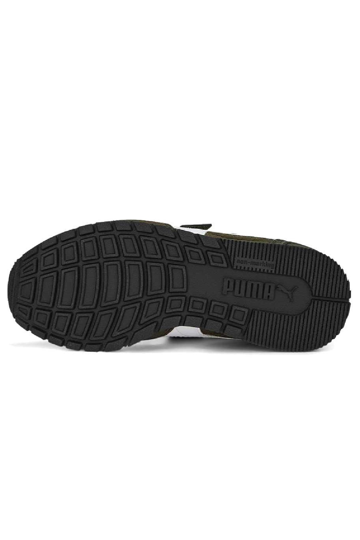 Puma ST Runner V3 Mesh V Çocuk Spor Ayakkabı 38551115 Haki