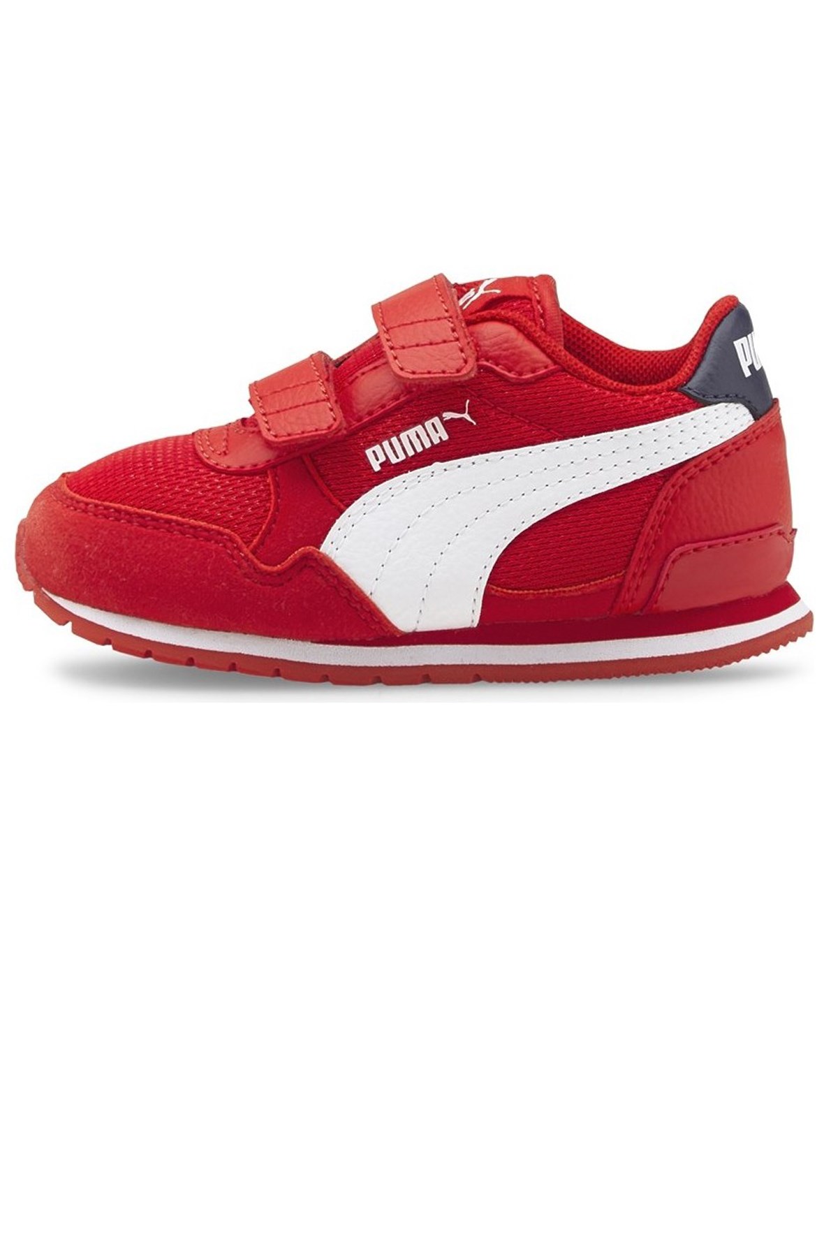 Puma ST Runner v3 Mesh Çocuk Ayakkabısı 38551204 Kırmızı