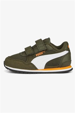 Puma St Runner V3 Mesh V Inf Çocuk Spor Ayakkabı 38551215 Haki