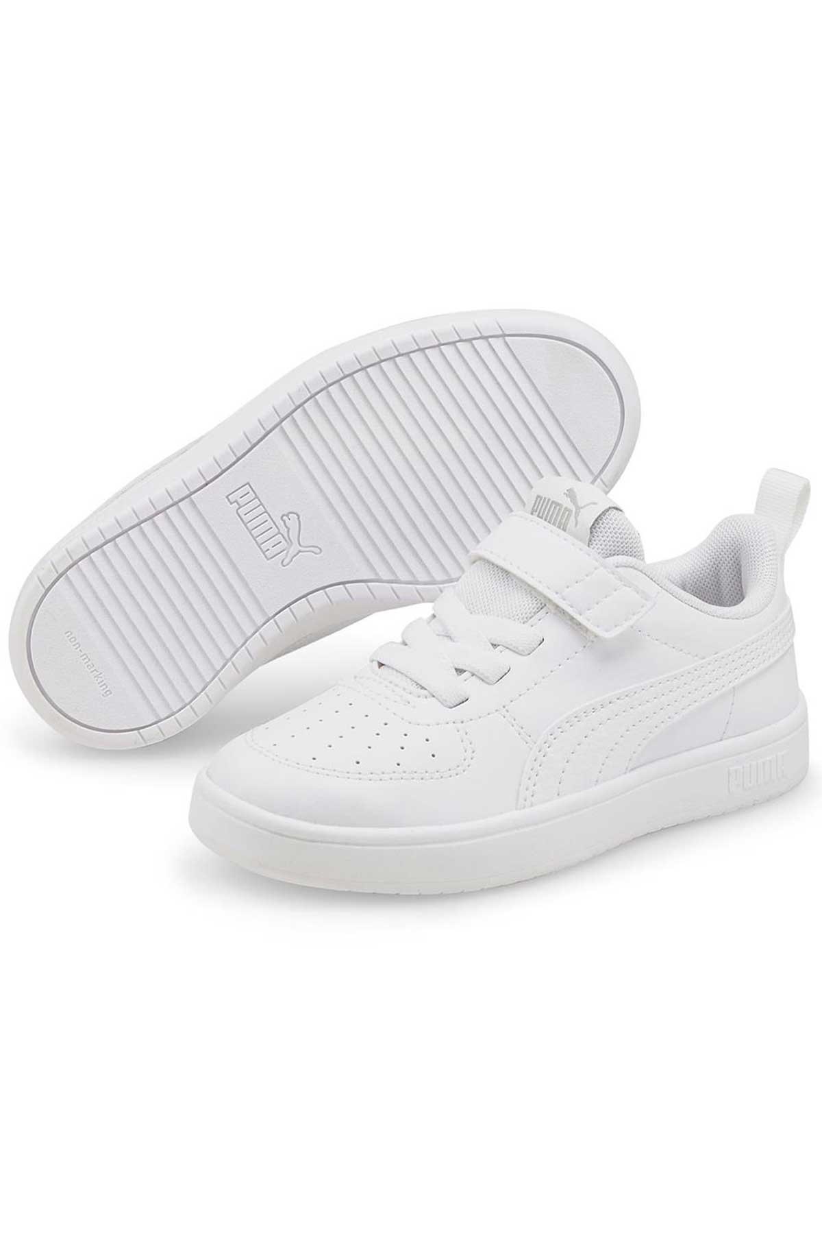 Puma Rickie AC Çocuk Spor Ayakkabı 38583601 Beyaz