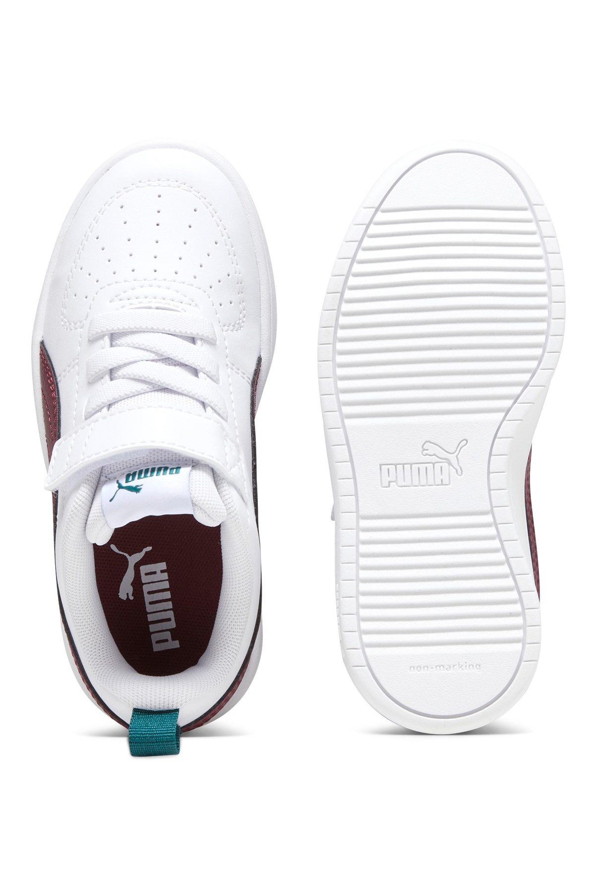 Puma Rickie AC+ Çocuk Spor Ayakkabı 38583619 Beyaz