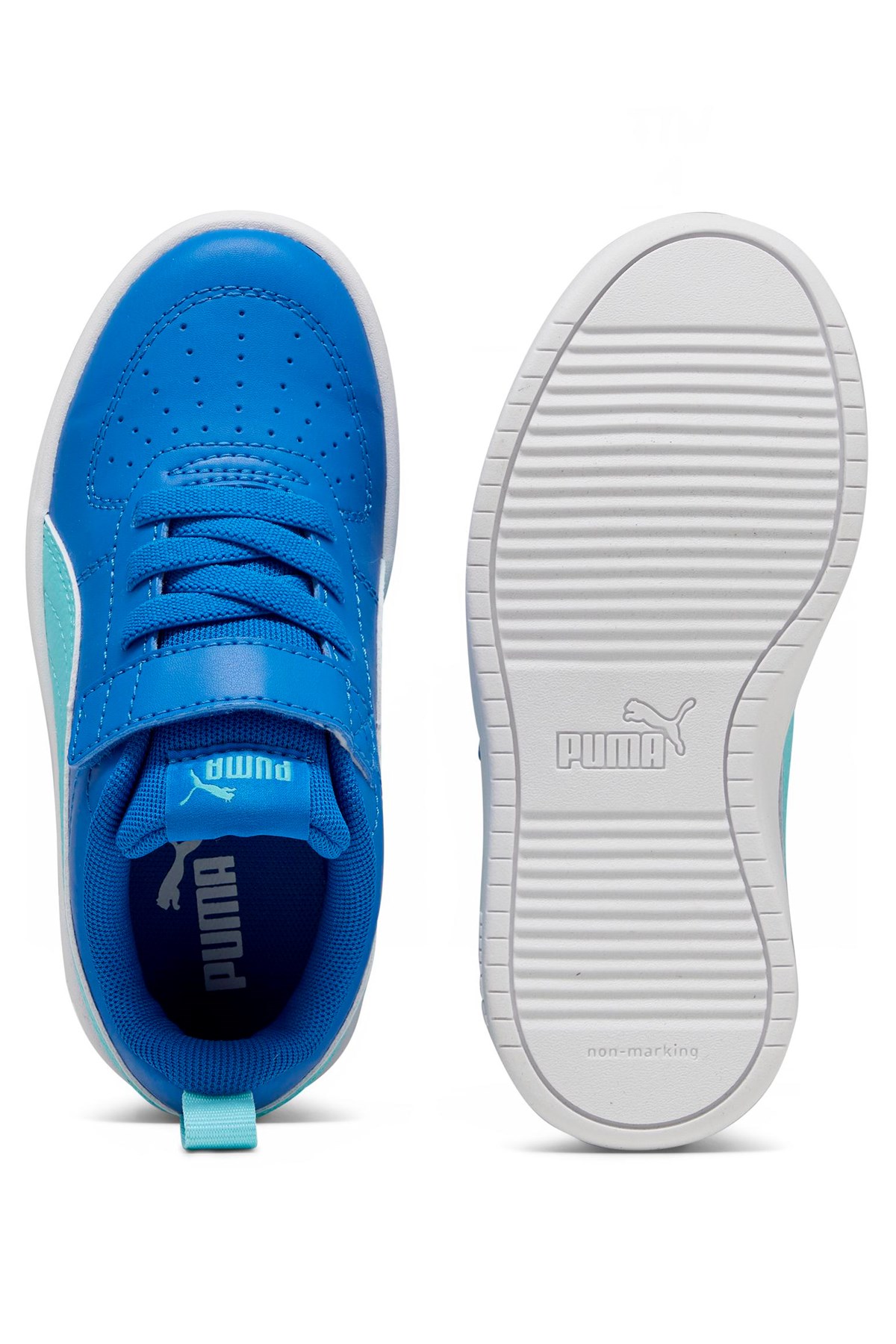 Puma Rickie AC+ Çocuk Spor Ayakkabı 38583620 Mavi