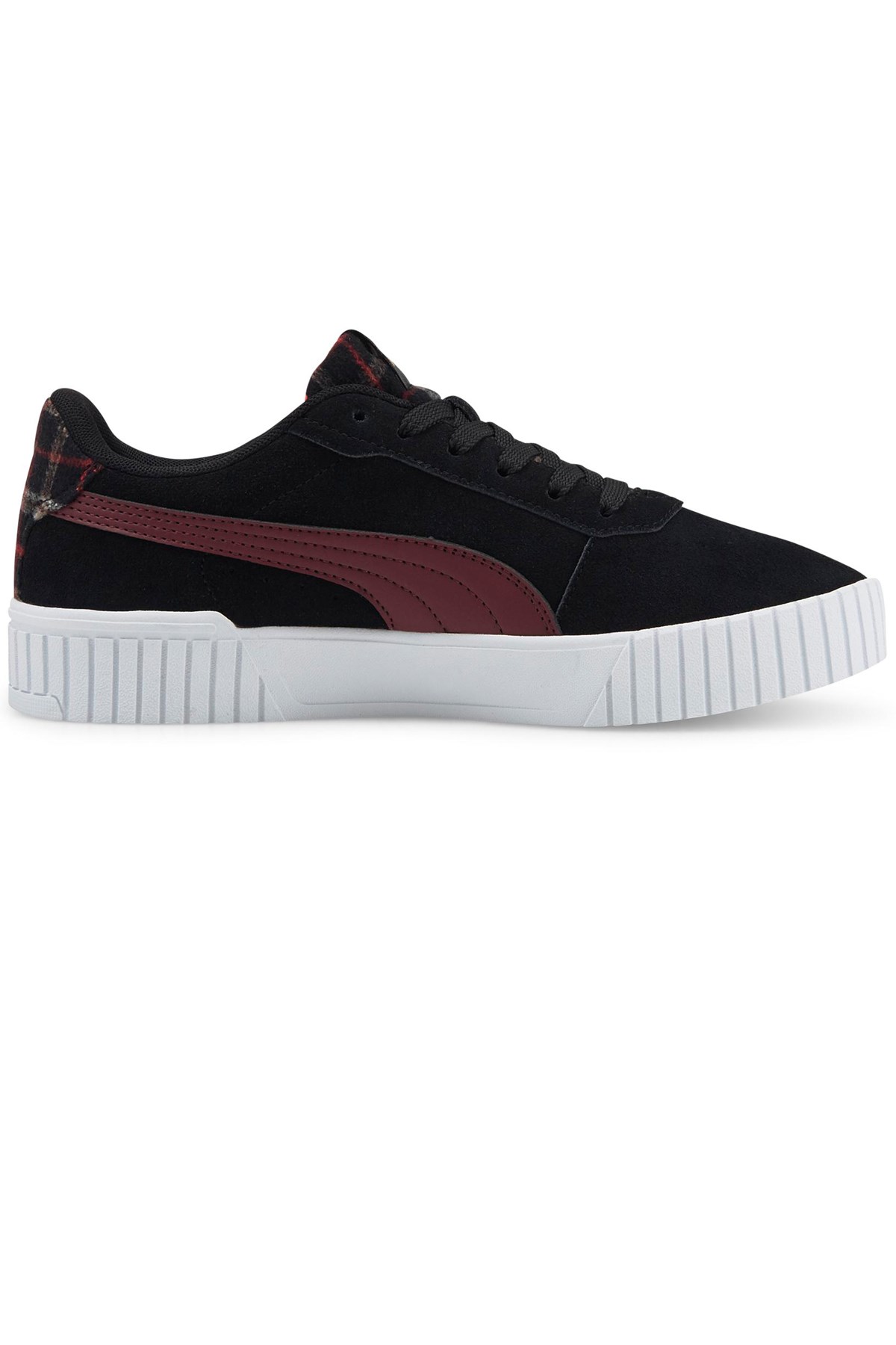 Puma Carina 2.0 Tartan Kadın Spor Ayakkabı 38585301 Siyah