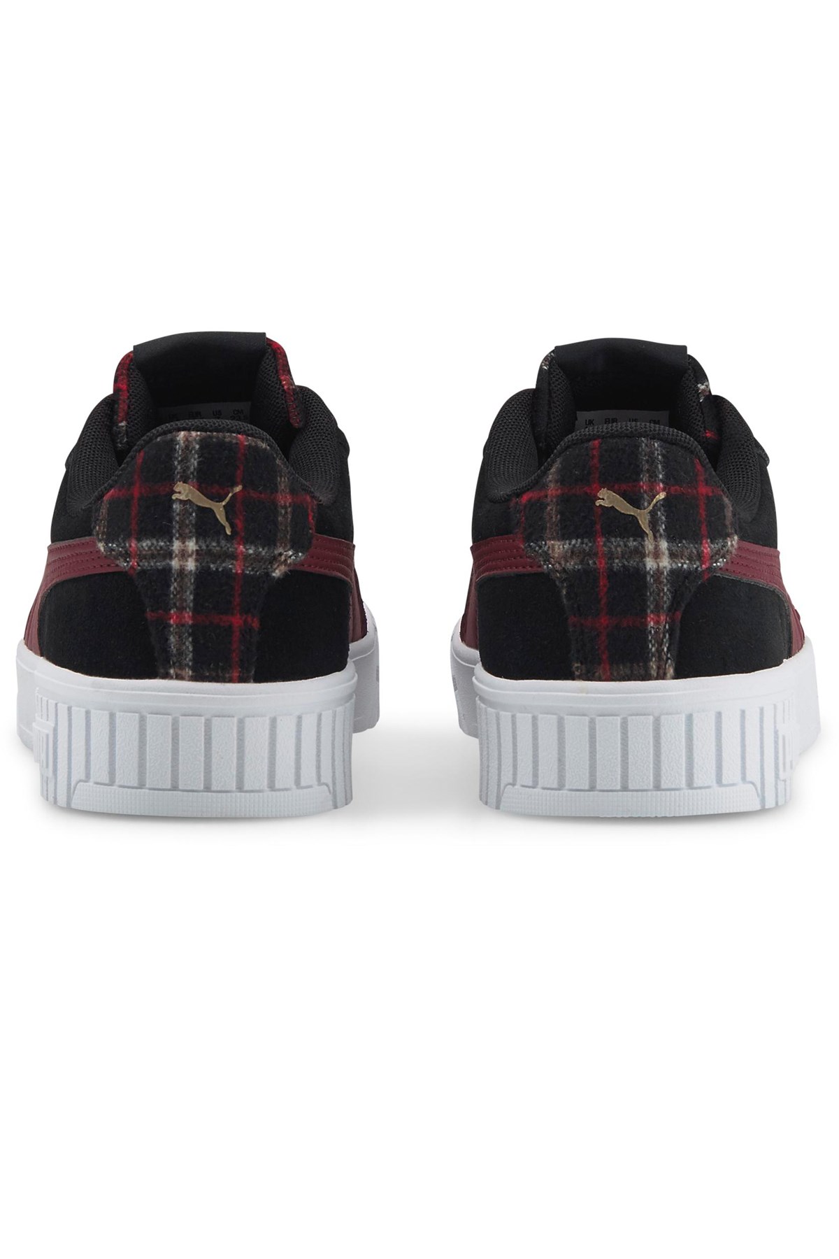 Puma Carina 2.0 Tartan Kadın Spor Ayakkabı 38585301 Siyah