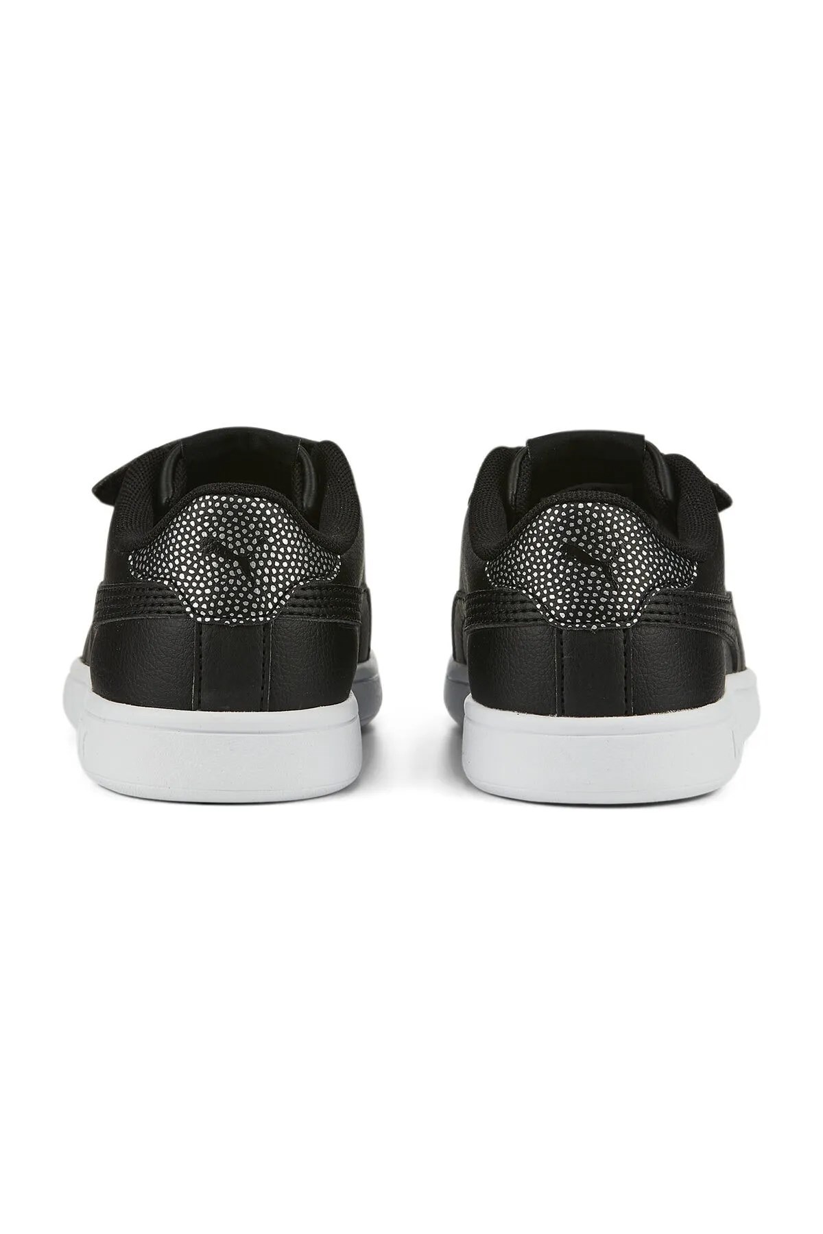 Puma Smash V2 Metallics Çocuk Spor Ayakkabı 38619802 Siyah