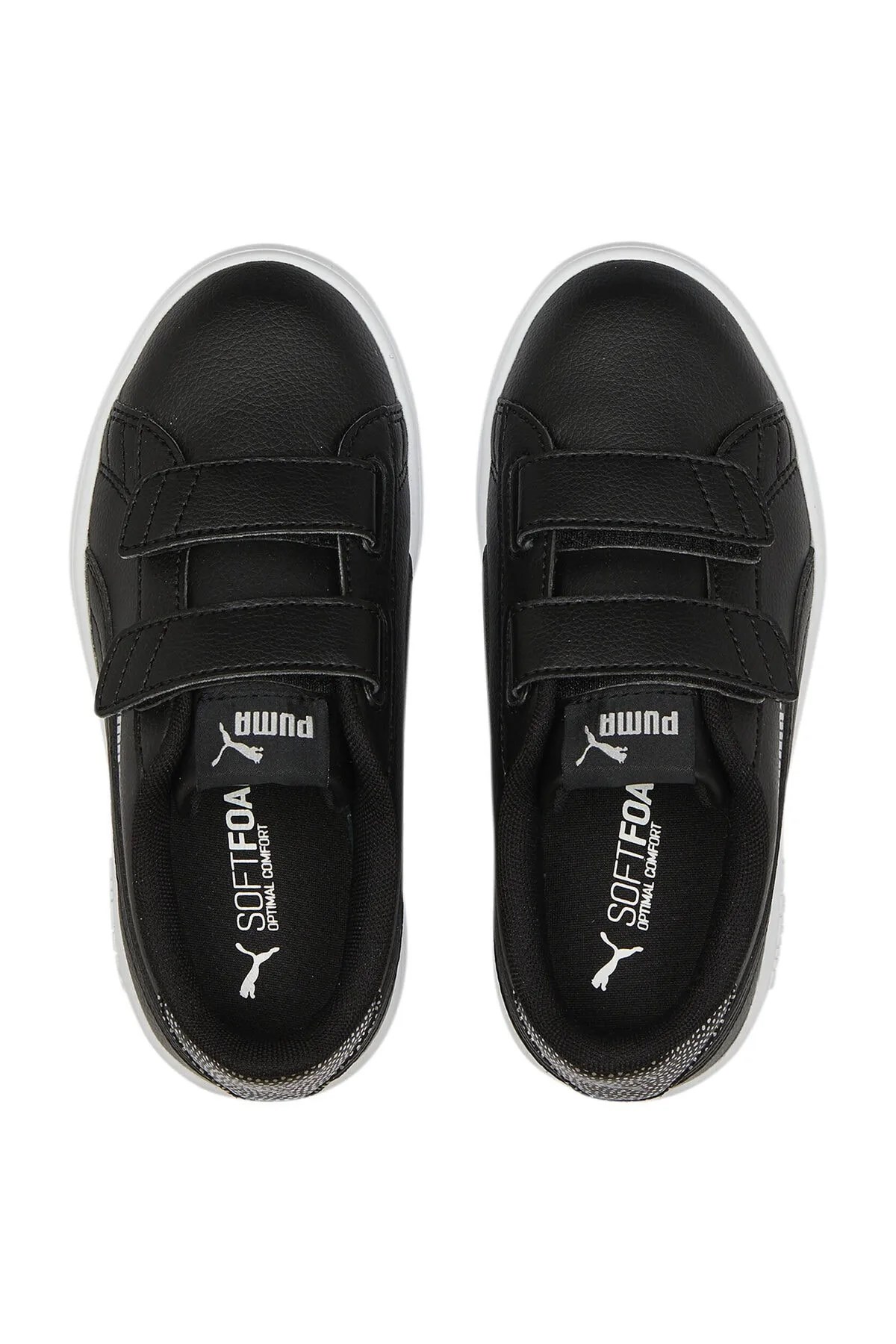 Puma Smash V2 Metallics Çocuk Spor Ayakkabı 38619802 Siyah