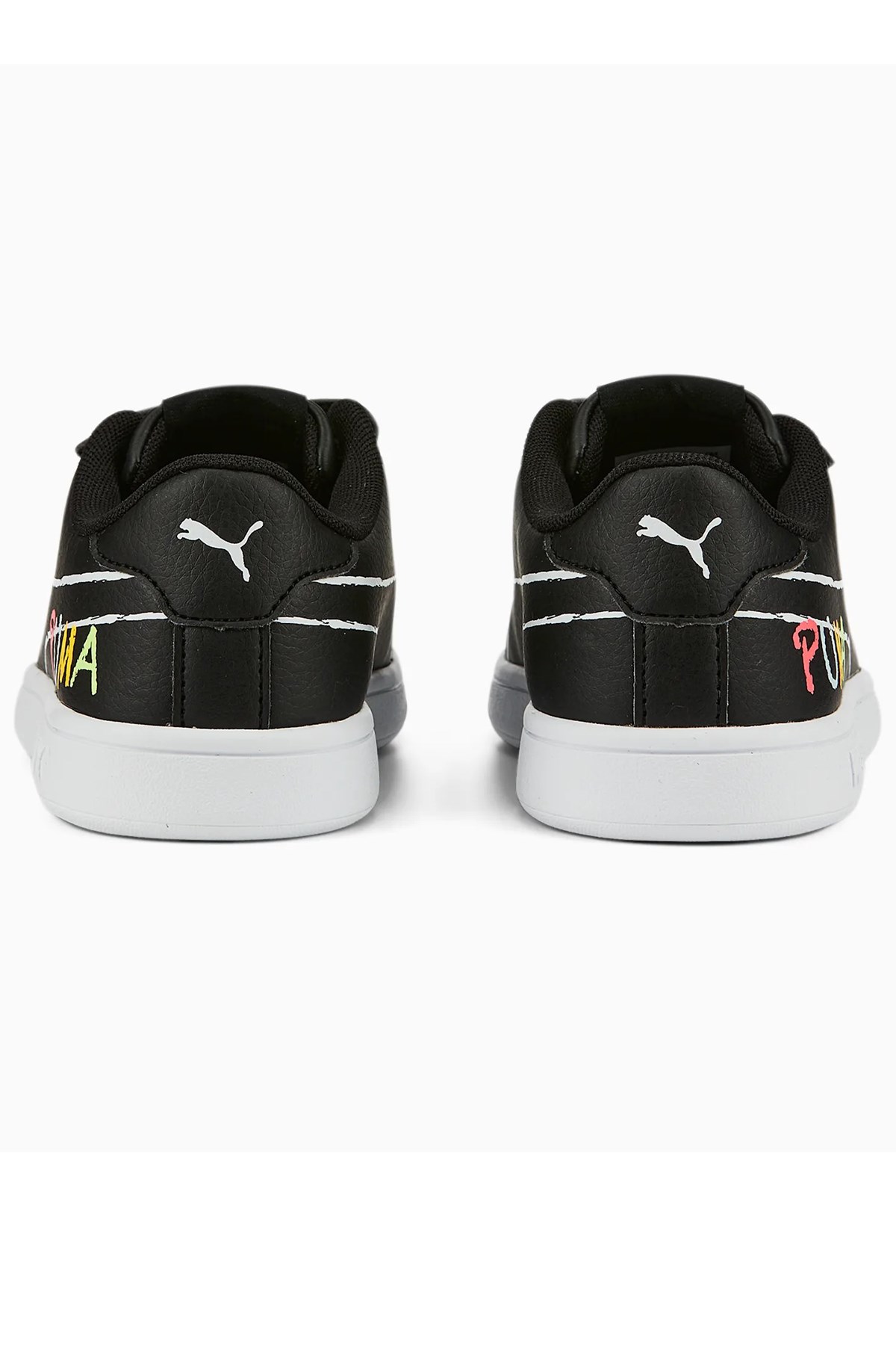 Puma Smash V2 Çocuk Spor Ayakkabı 38620001 Siyah
