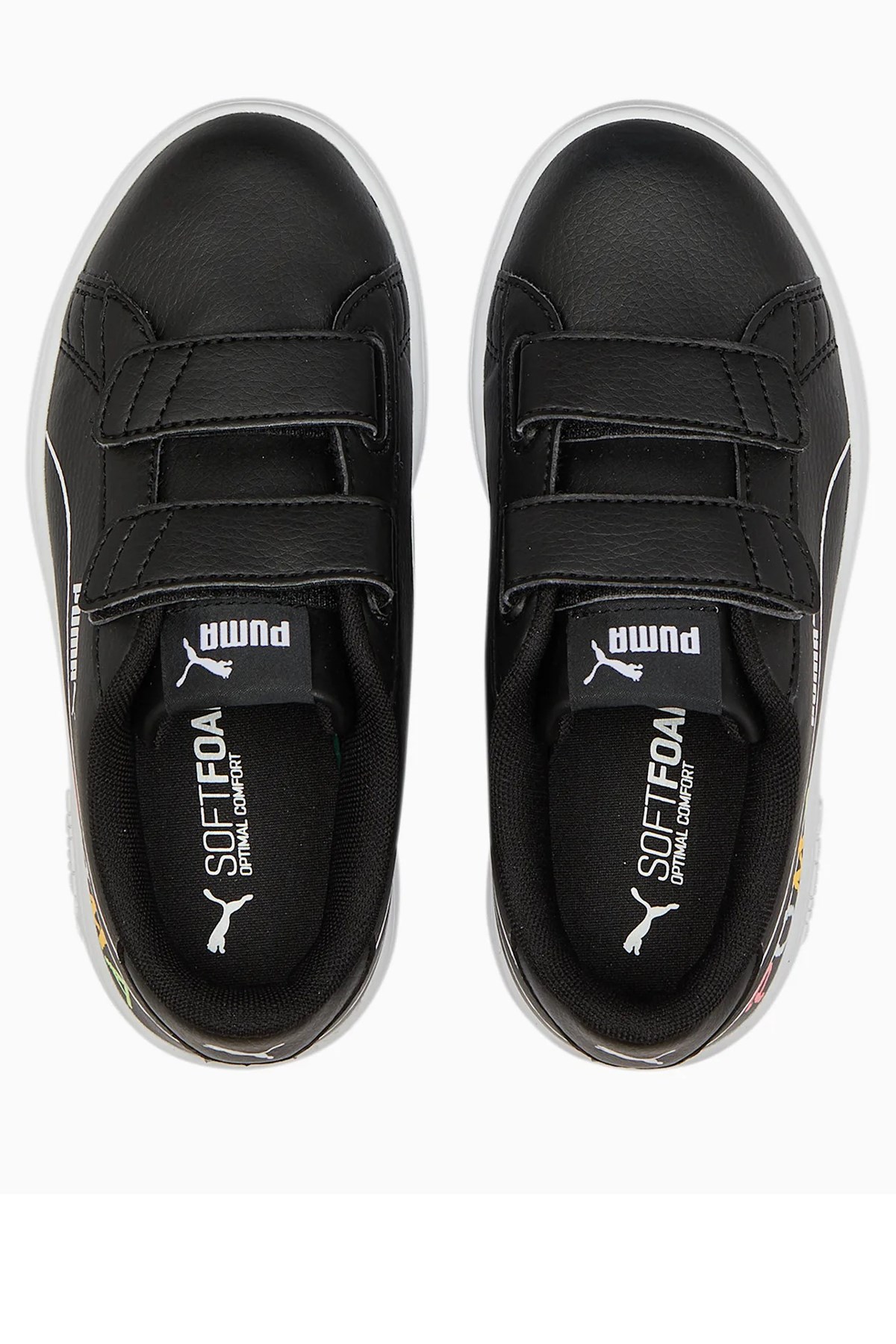 Puma Smash V2 Çocuk Spor Ayakkabı 38620001 Siyah