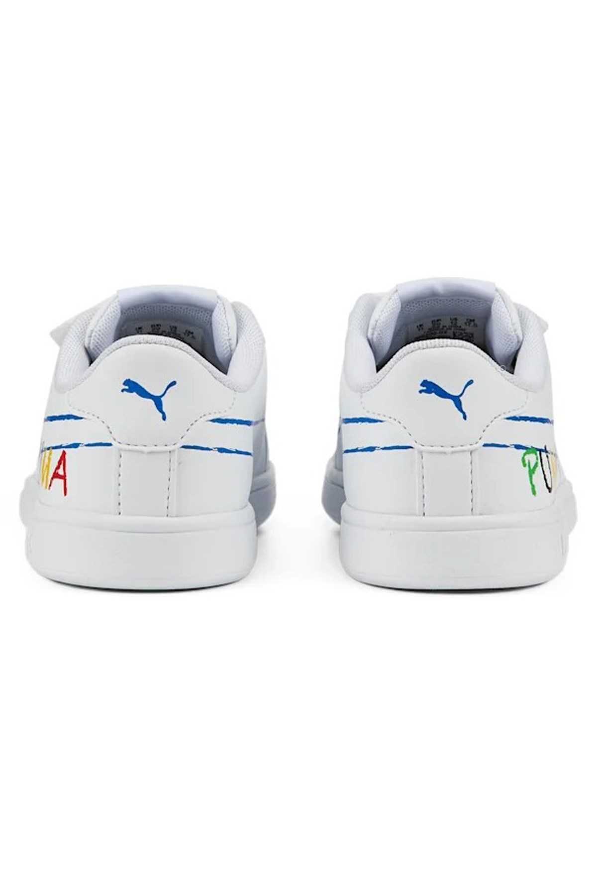 Puma Smash V2 Çocuk Spor Ayakkabı 38620002 Beyaz