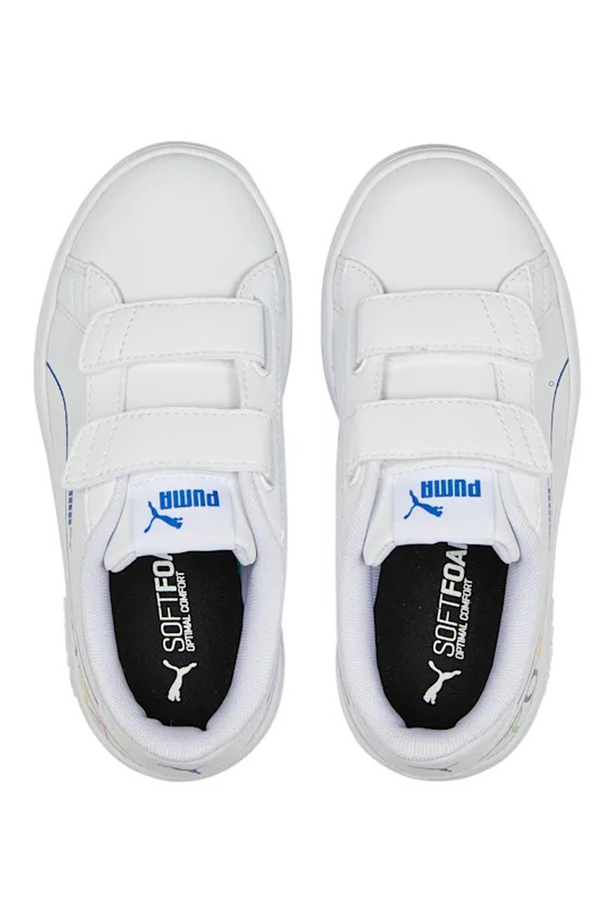 Puma Smash V2 Çocuk Spor Ayakkabı 38620002 Beyaz