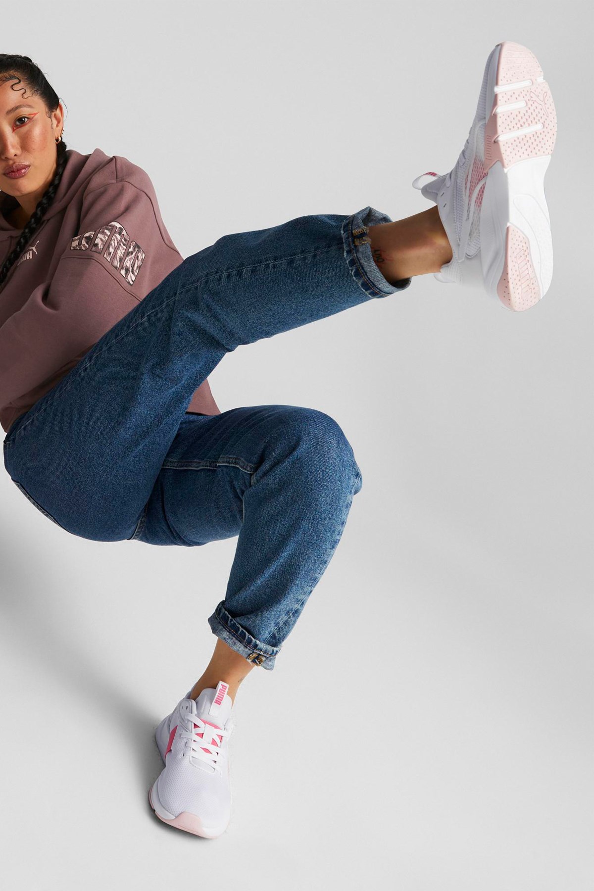 Puma Zora Kadın Spor Ayakkabı 38627403 Beyaz