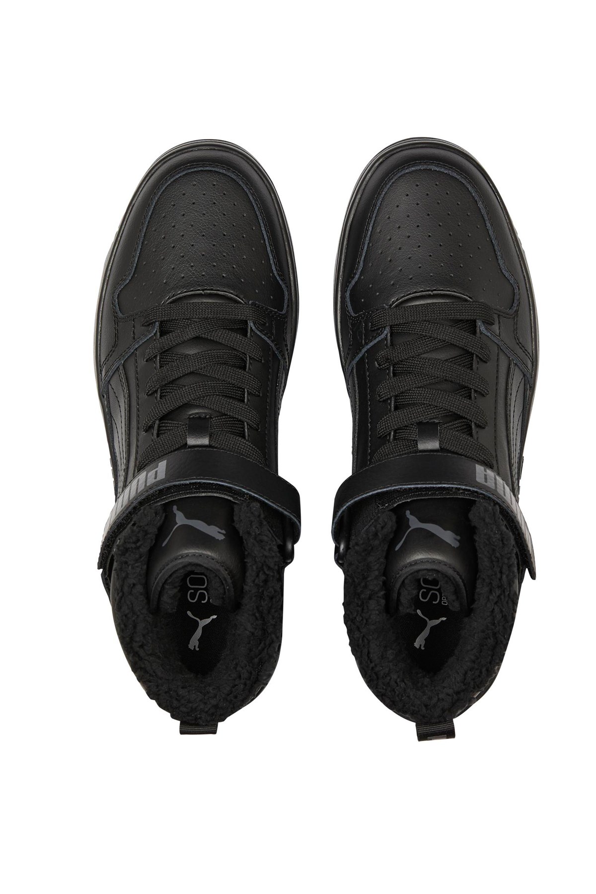 Puma Rebound Mid Strap Erkek Spor Ayakkabı 38637601 Siyah