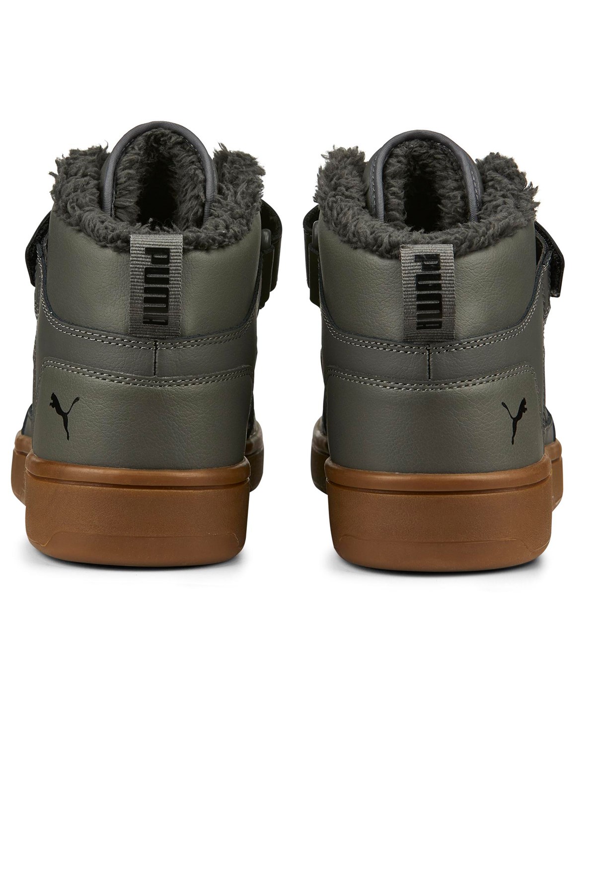 Puma Rebound Mid Strap Erkek Spor Ayakkabı 38637603 Siyah