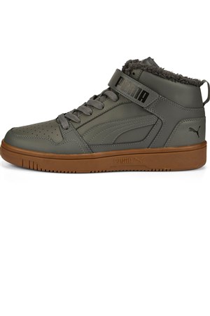 Puma Rebound Mid Strap Erkek Spor Ayakkabı 38637603 Siyah