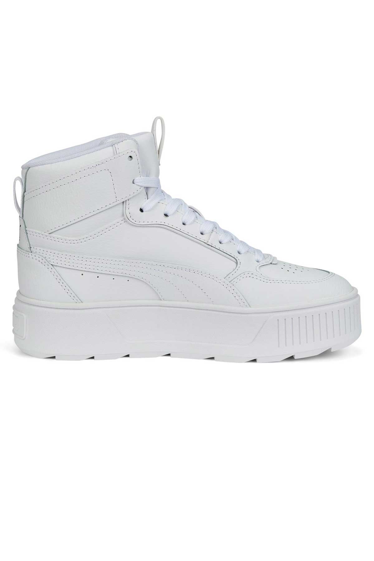Puma Karmen Rebelle Mid Kadın Ayakkabı 38721301 Beyaz