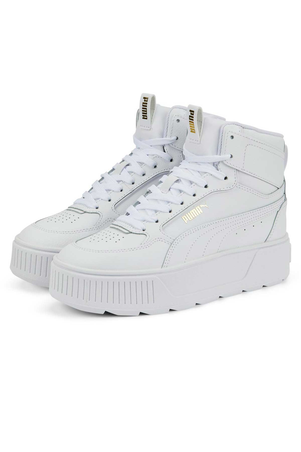 Puma Karmen Rebelle Mid Kadın Ayakkabı 38721301 Beyaz