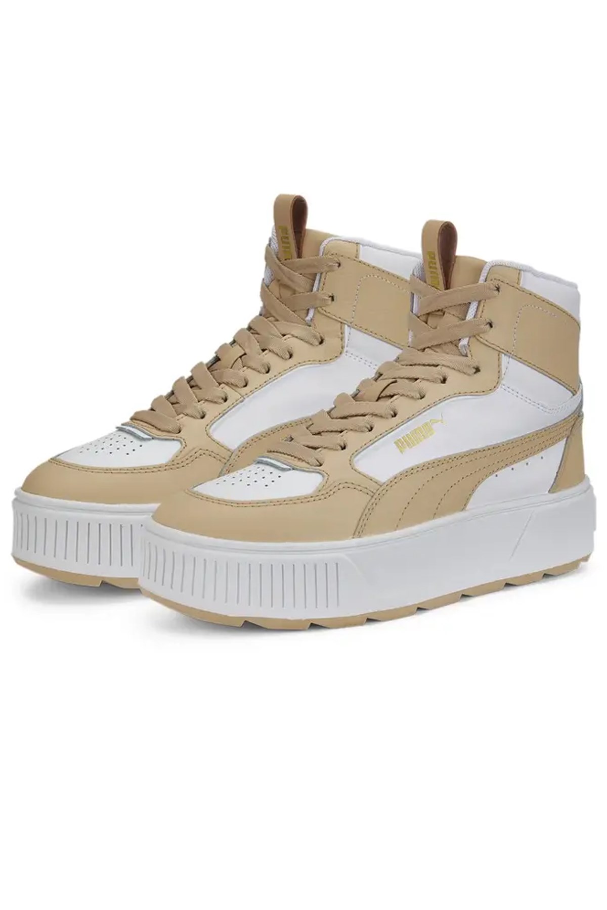 Puma Karmen Rebelle Mid Kadın Spor Ayakkabı 38721304 Bej