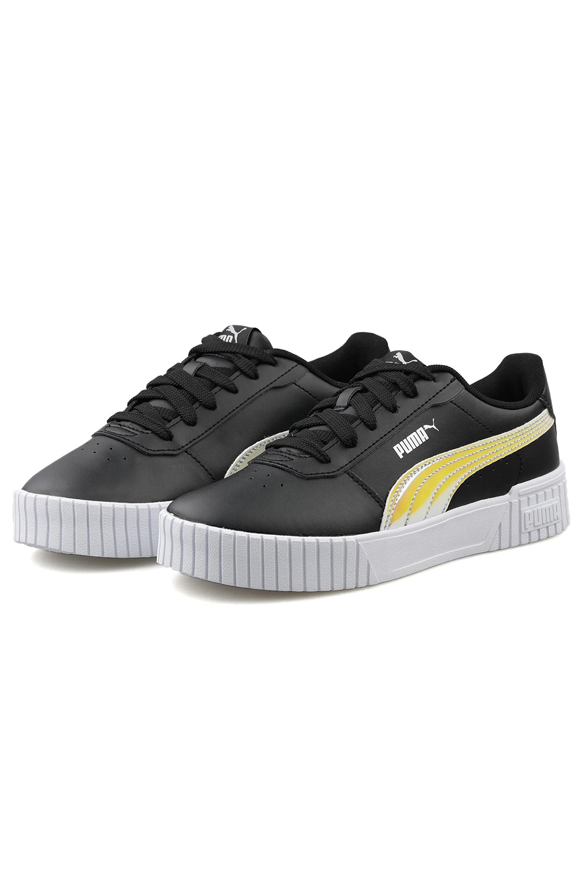 Puma Carina 2.0 Holo Jr Kadın Spor Ayakkabı 38798502 Siyah