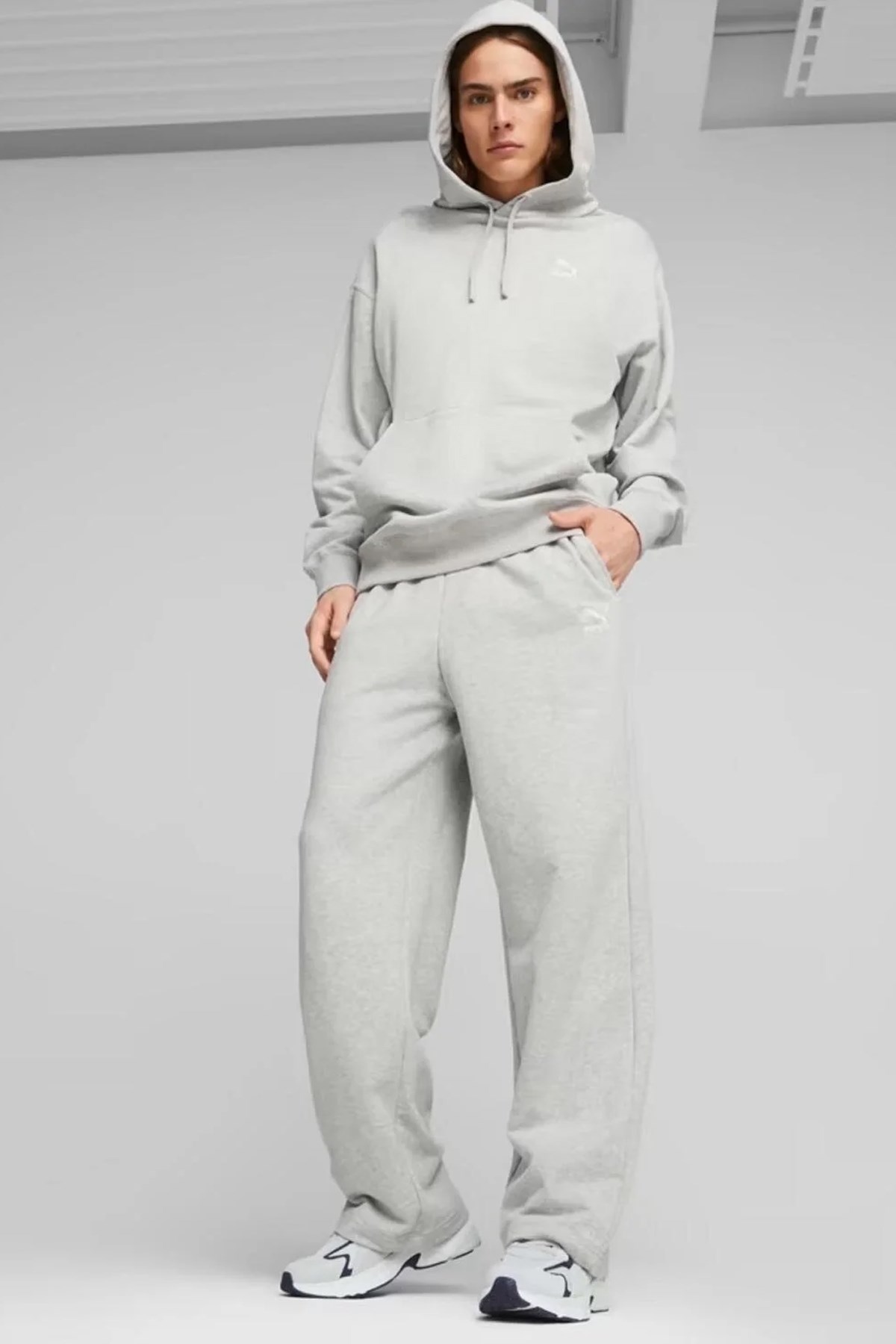 Puma Teveris Nitro Erkek Spor Ayakkabı 38877425 Gri