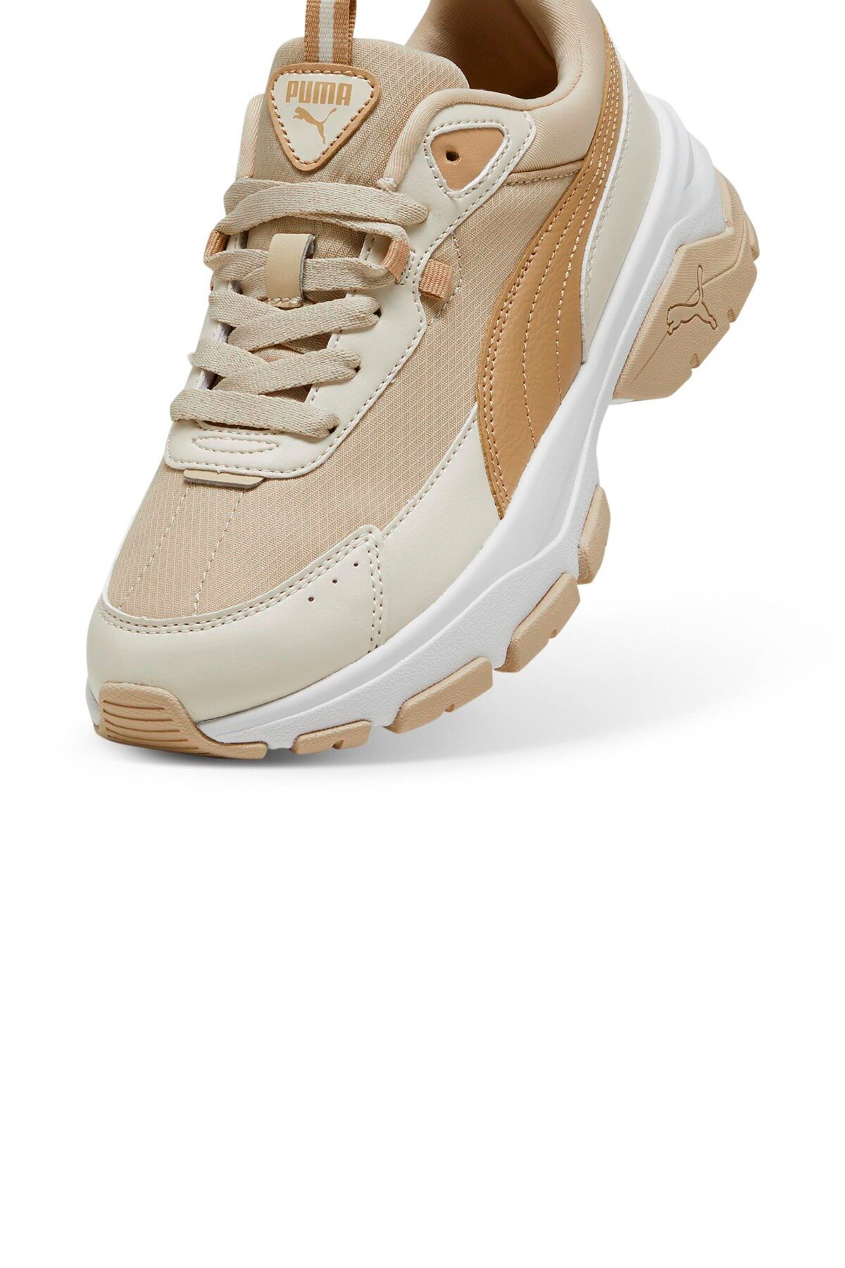 Puma Cassia Via Kadın Spor Ayakkabı 38922313 Bej