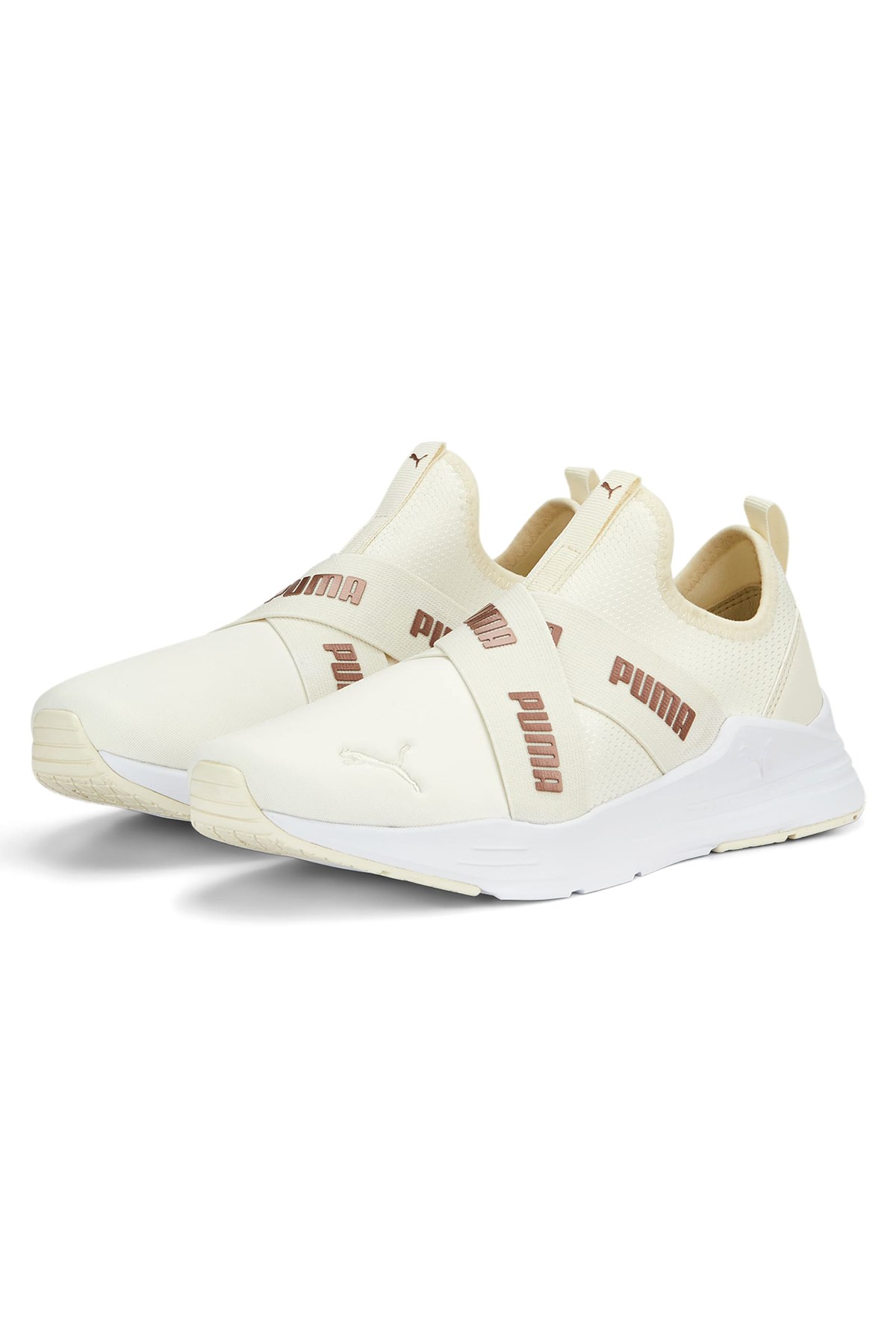 Puma Wired Run Slipon Wns Kadın Spor Ayakkabı 38928103 Beyaz