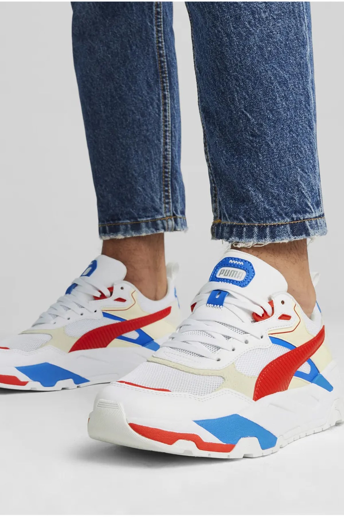 Puma Trinity Erkek Spor Ayakkabı 38928922 Beyaz