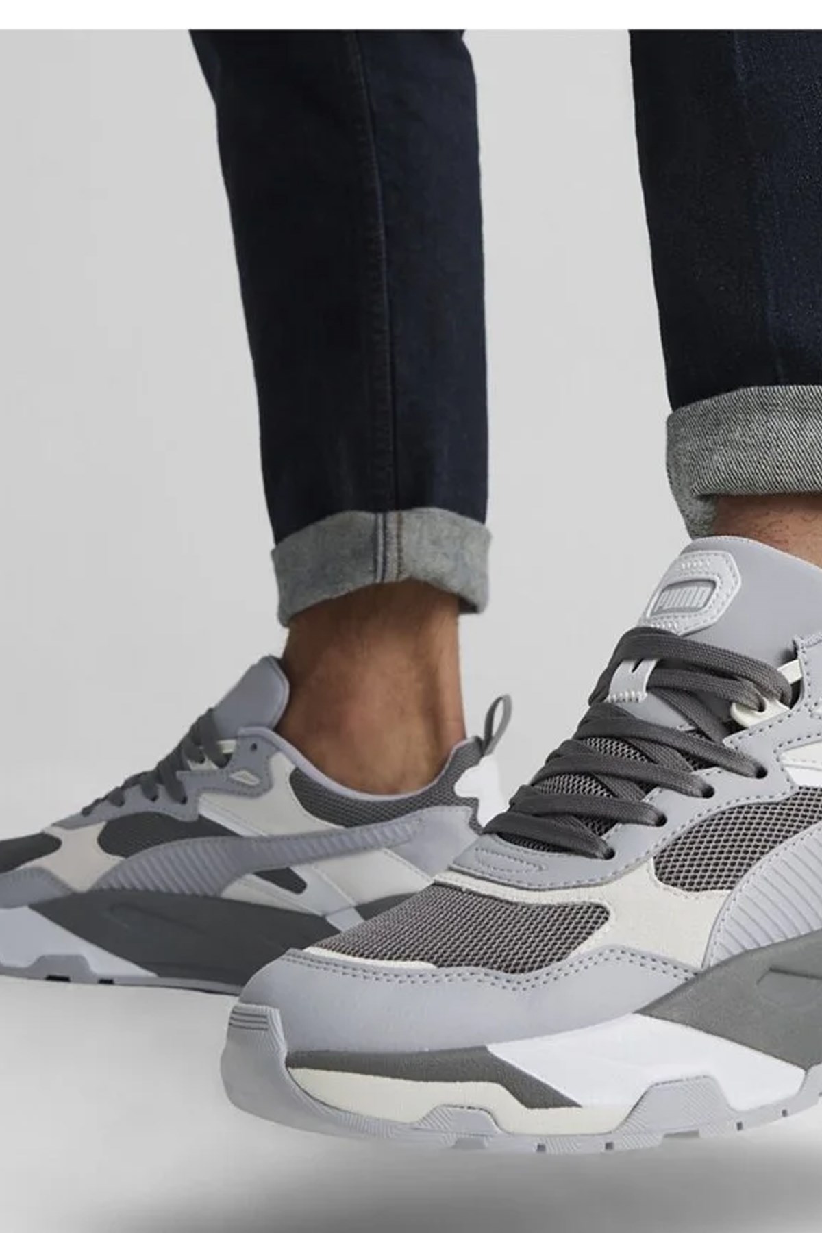 Puma Trinity Erkek Spor Ayakkabı 38928924 Gri