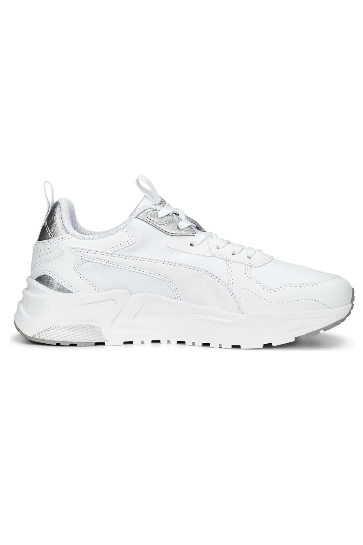 Puma Trinity Lite Metallics Kadın Spor Ayakkabı 38929302 Beyaz