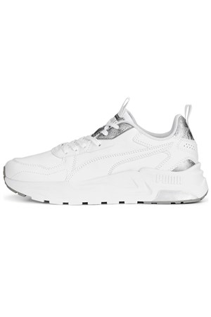 Puma Trinity Lite Metallics Kadın Spor Ayakkabı 38929302 Beyaz