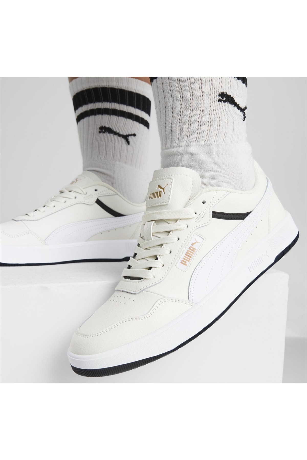 Puma Court Ultra Erkek Spor Ayakkabı 38936809 Gri