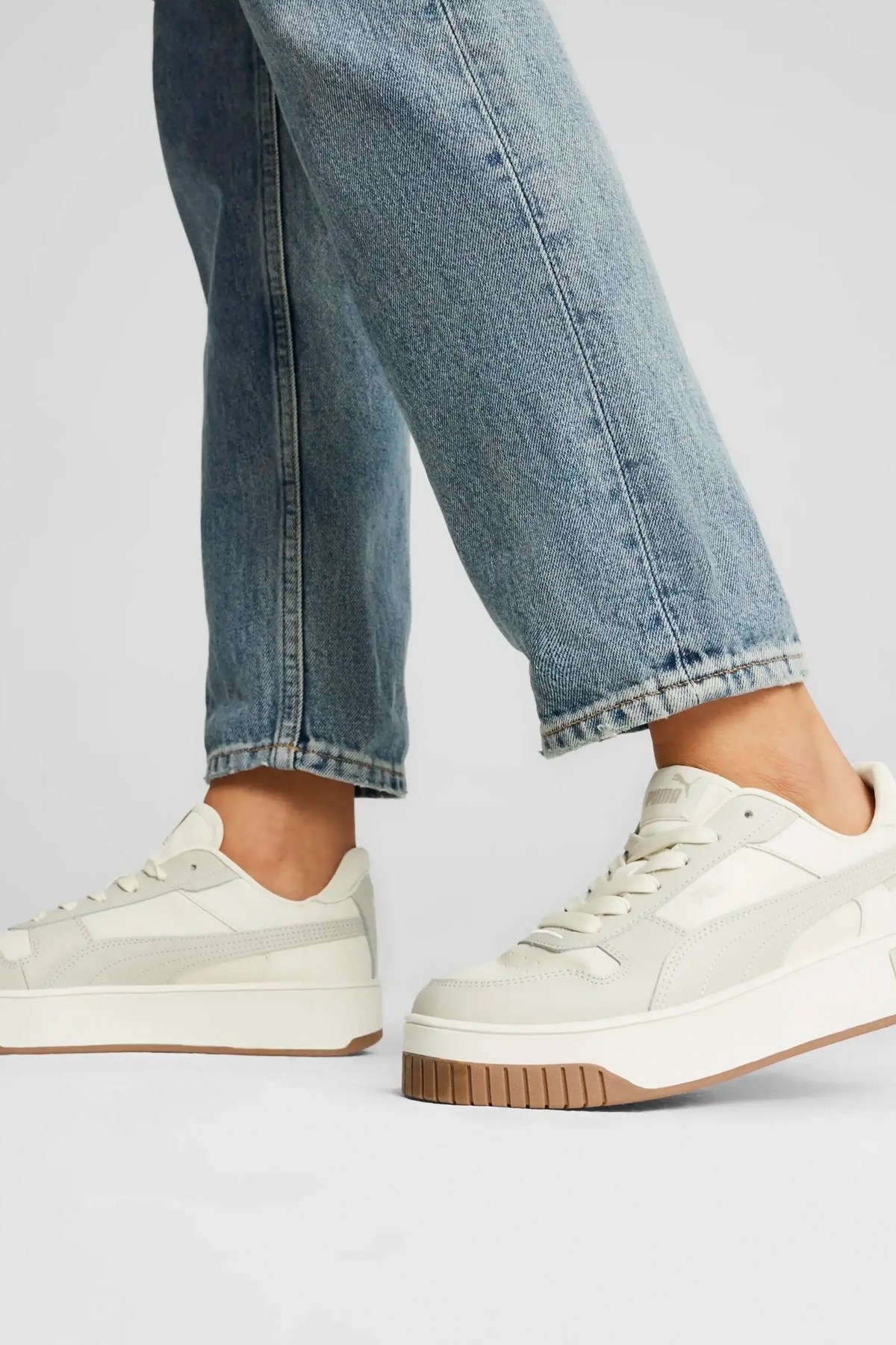 Puma Carina Street Kadın Spor Ayakkabı 38939031 Bej