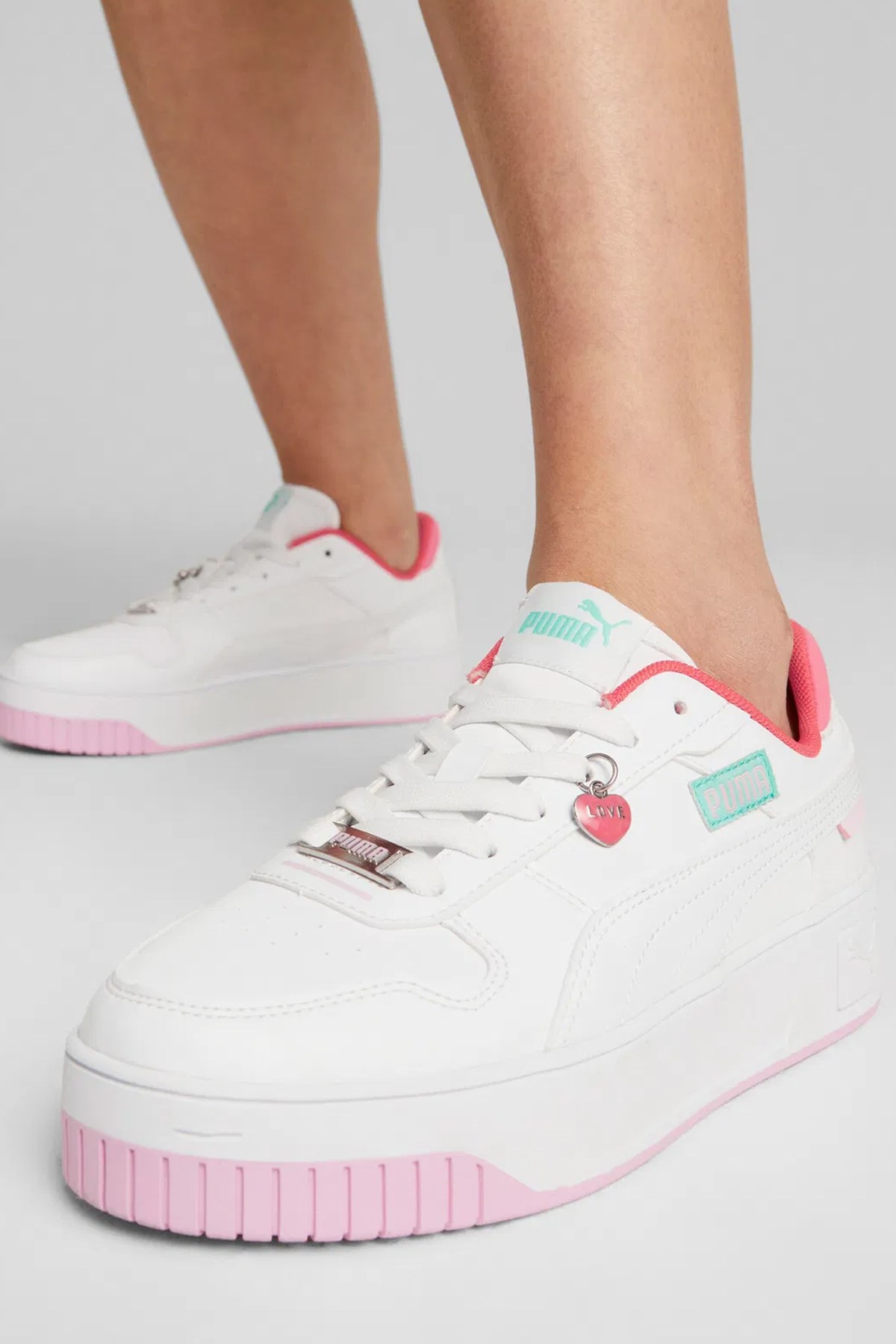 Puma Carina Street Charms Kadın Spor Ayakkabı 38939201 Beyaz
